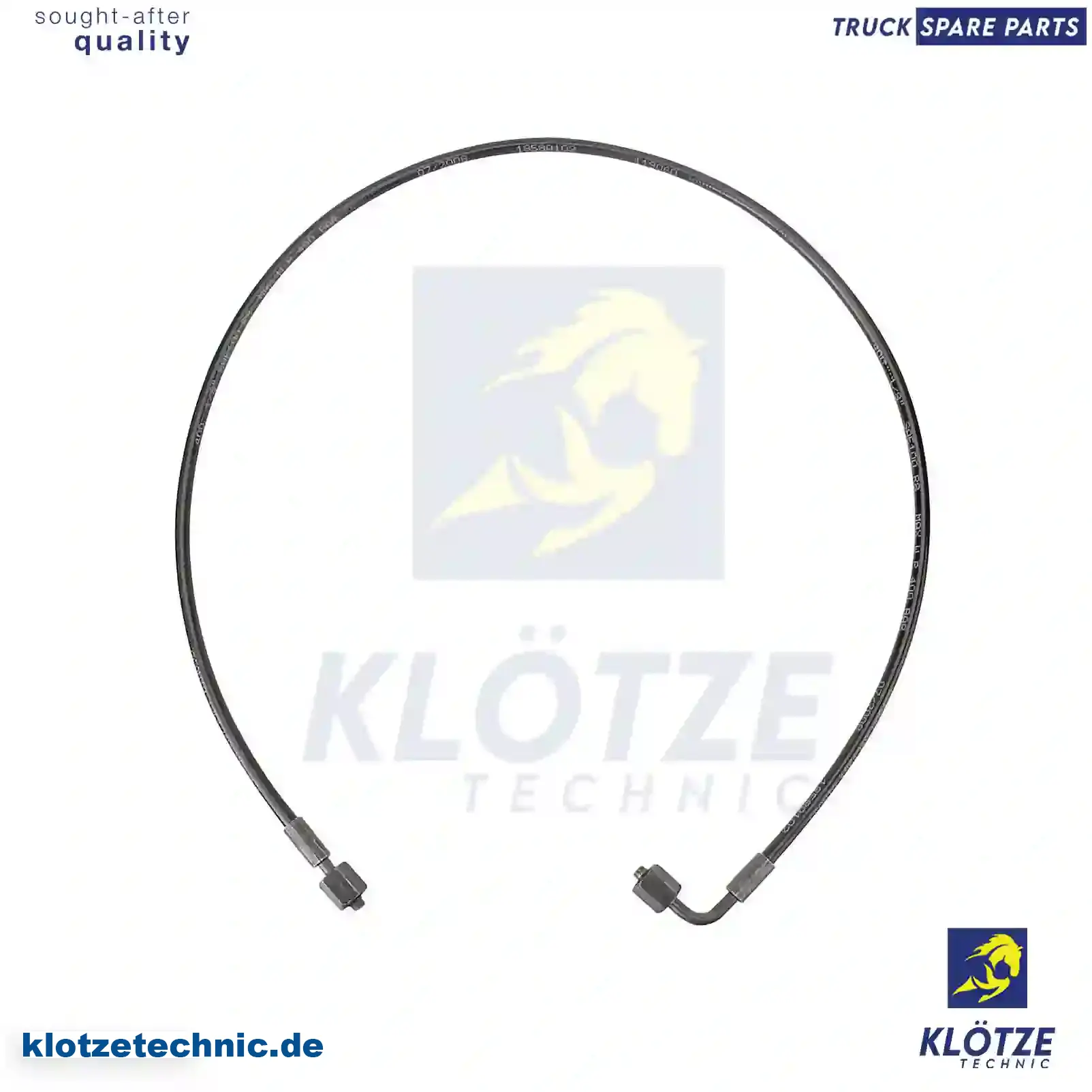 Hose line, cabin tilt, 1767480, 1851249, 2142410, ZG00243-0008 || Klötze Technic