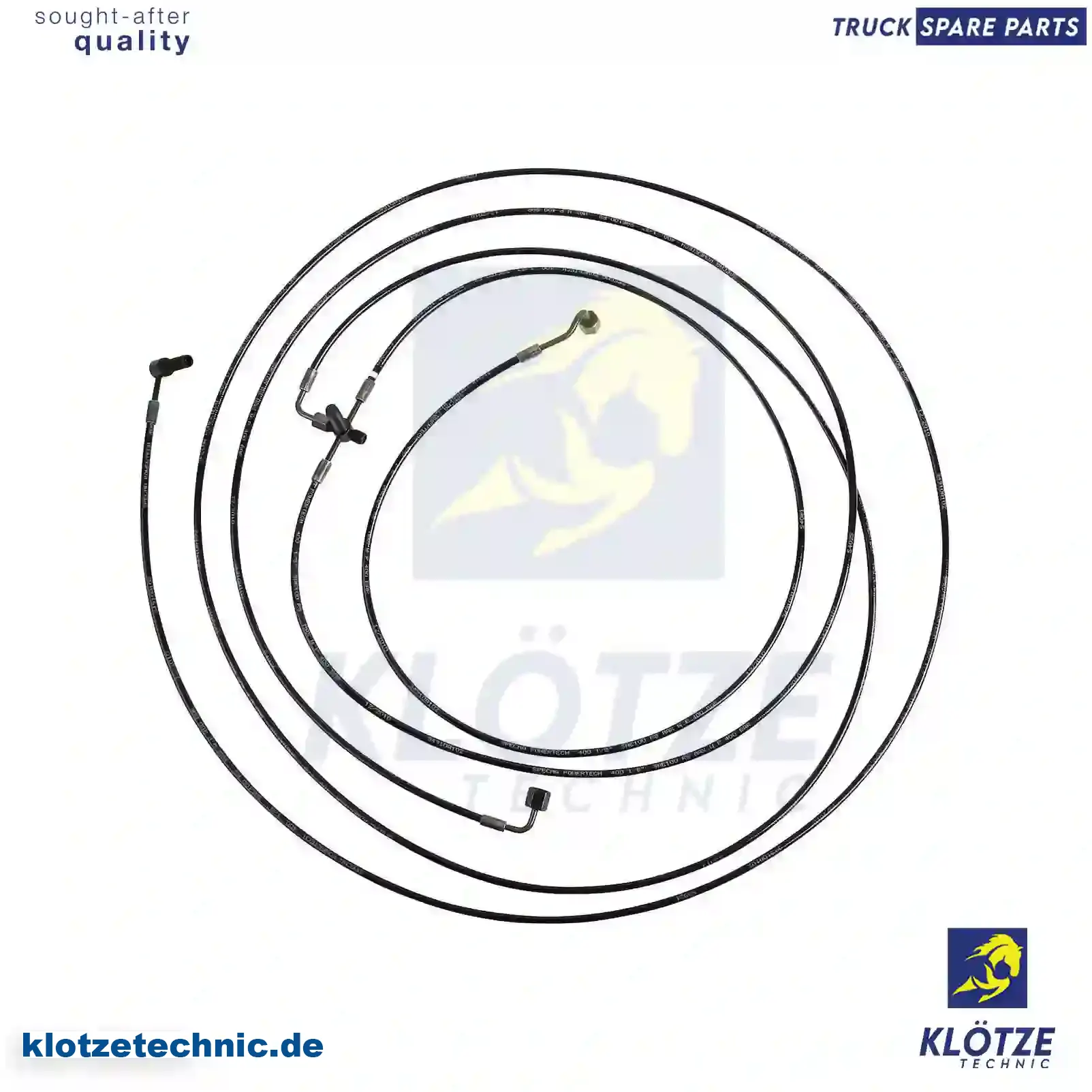 Hose line, cabin tilt, 1783096, 1851267, 2142511 || Klötze Technic