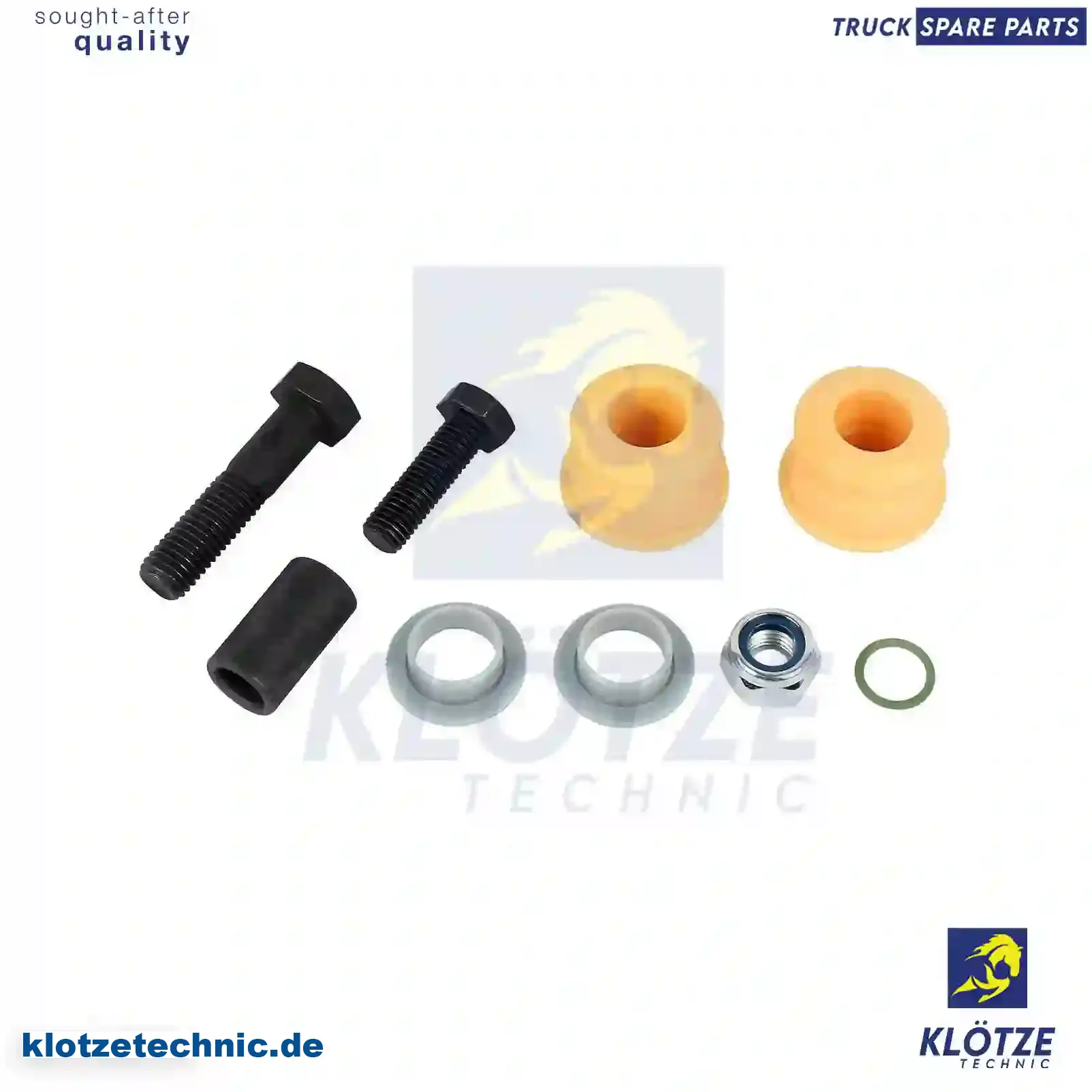 Repair kit, cabin suspension, 1302008S1, ZG61053-0008 || Klötze Technic