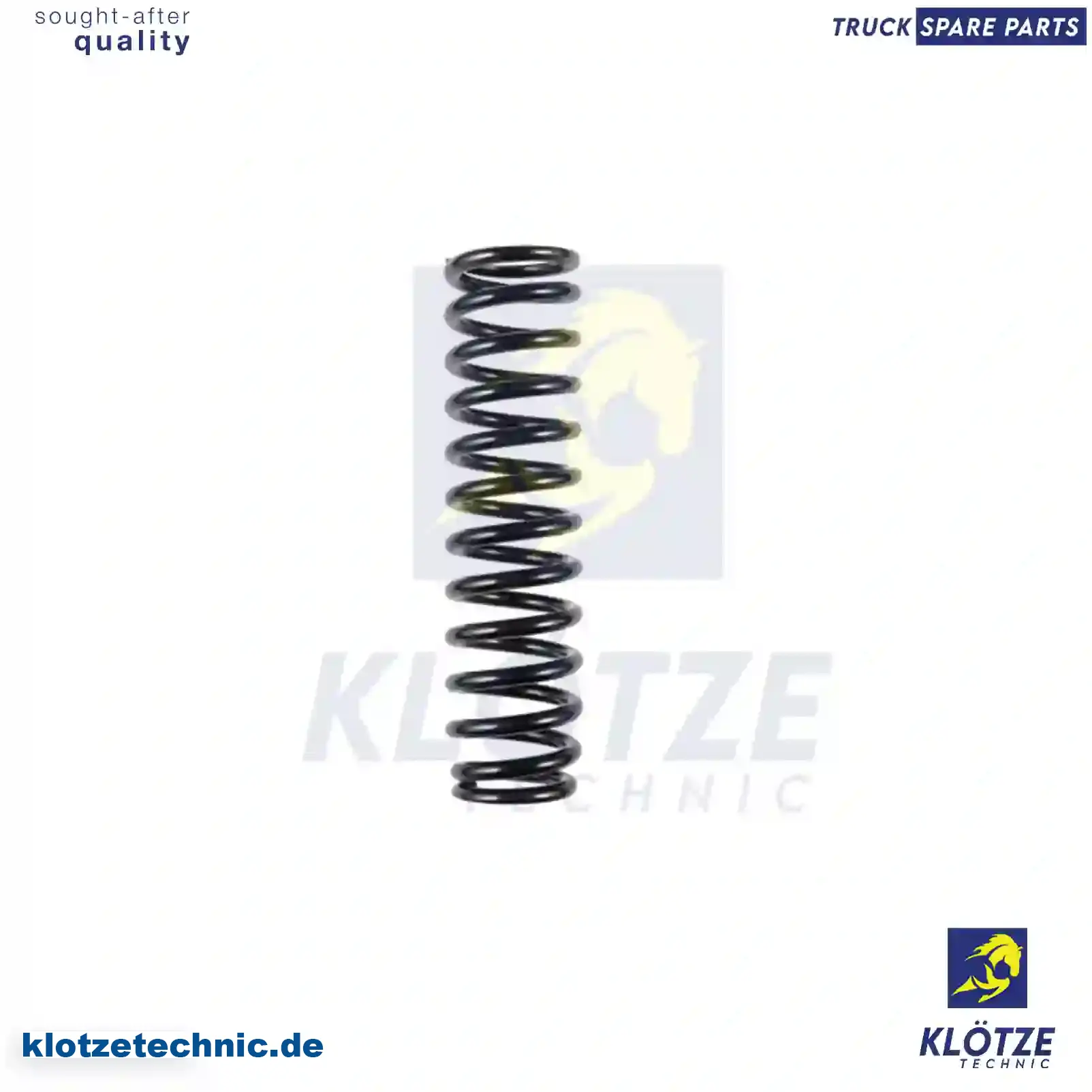 Spring, cabin shock absorber, 1466175 || Klötze Technic