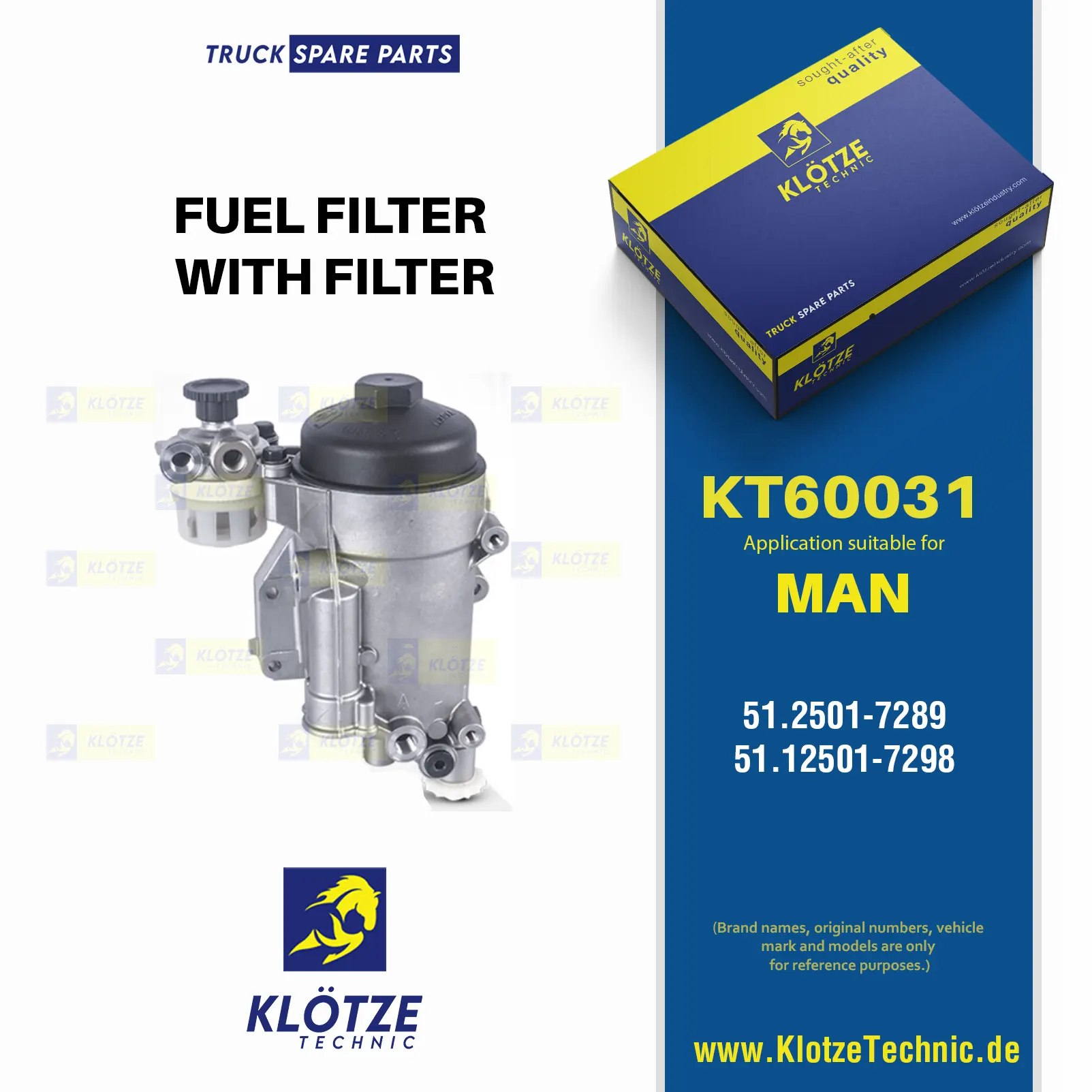 Fuel Filter,  || Klötze Technic