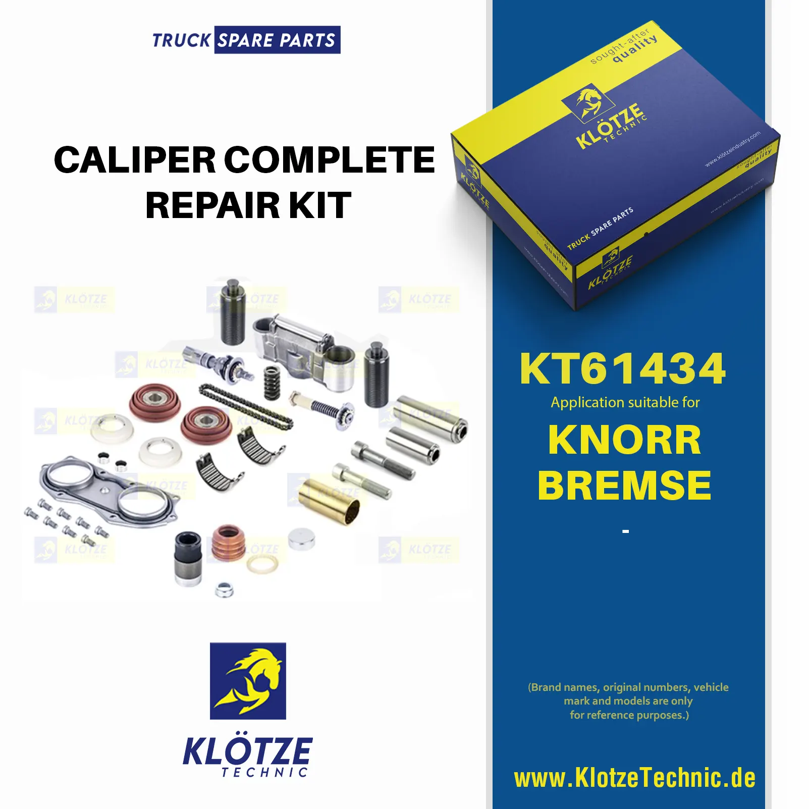 Caliper Repair Kit,  || Klötze Technic