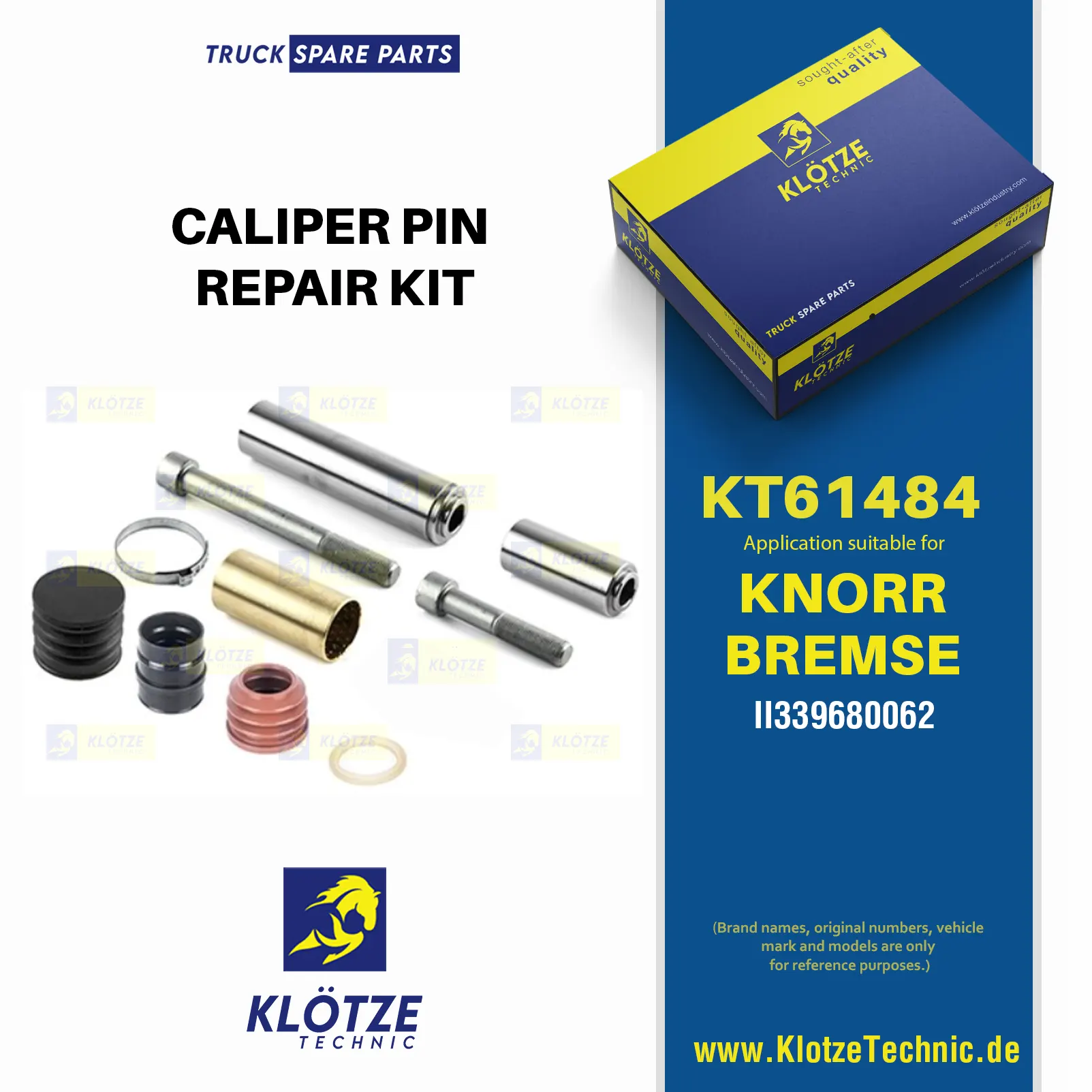 Caliper Repair Kit,  || Klötze Technic