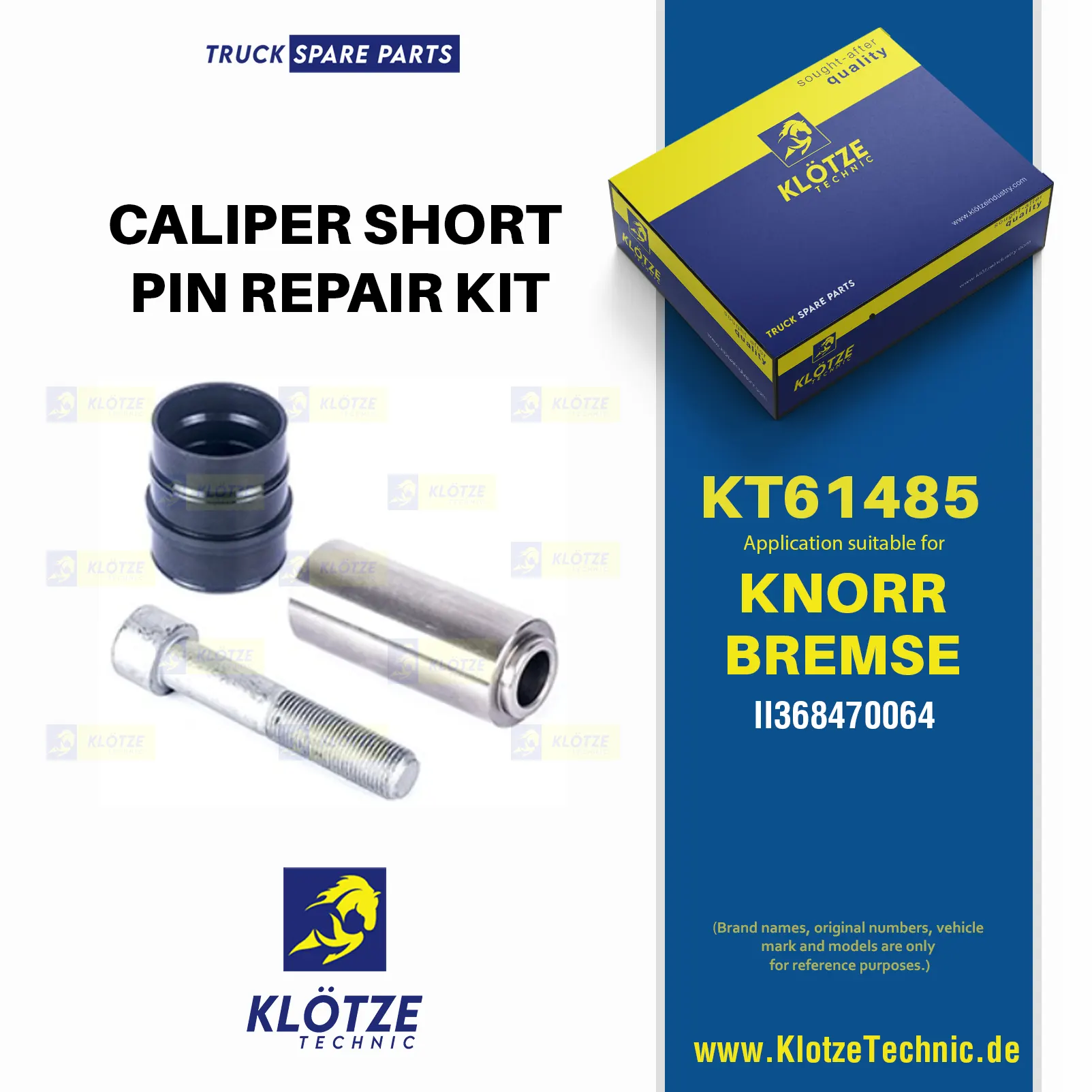 Caliper Repair Kit,  || Klötze Technic