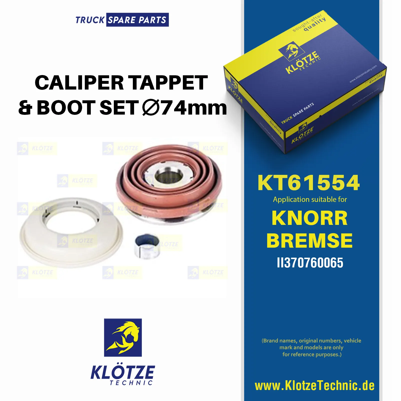 Caliper Repair Kit,  || Klötze Technic