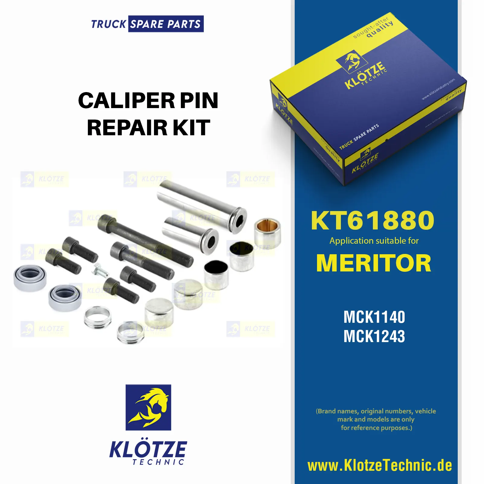 Caliper Repair Kit,  || Klötze Technic