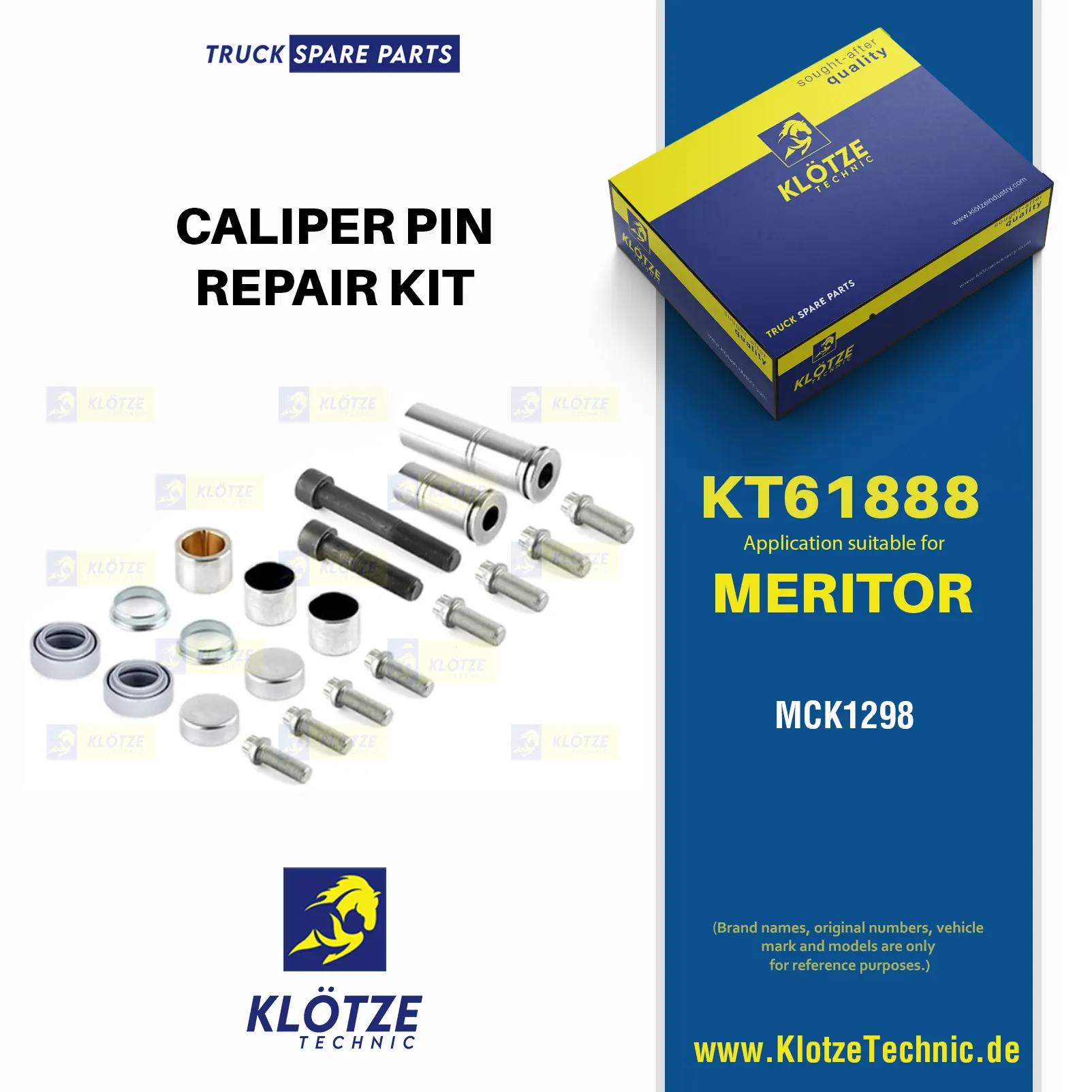 Caliper Repair Kit,  || Klötze Technic