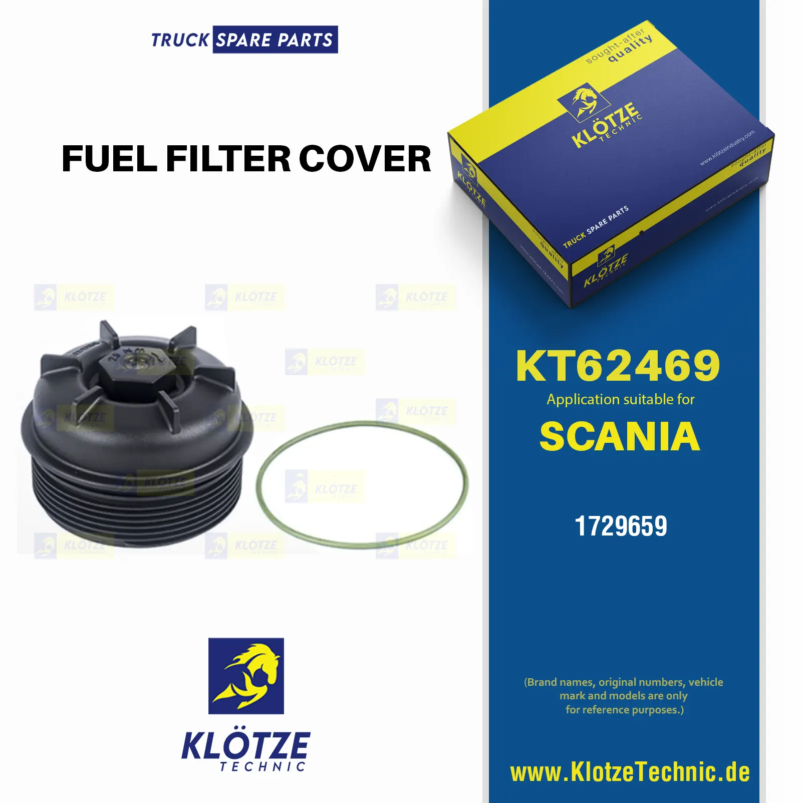 Fuel Filter Cover,  || Klötze Technic