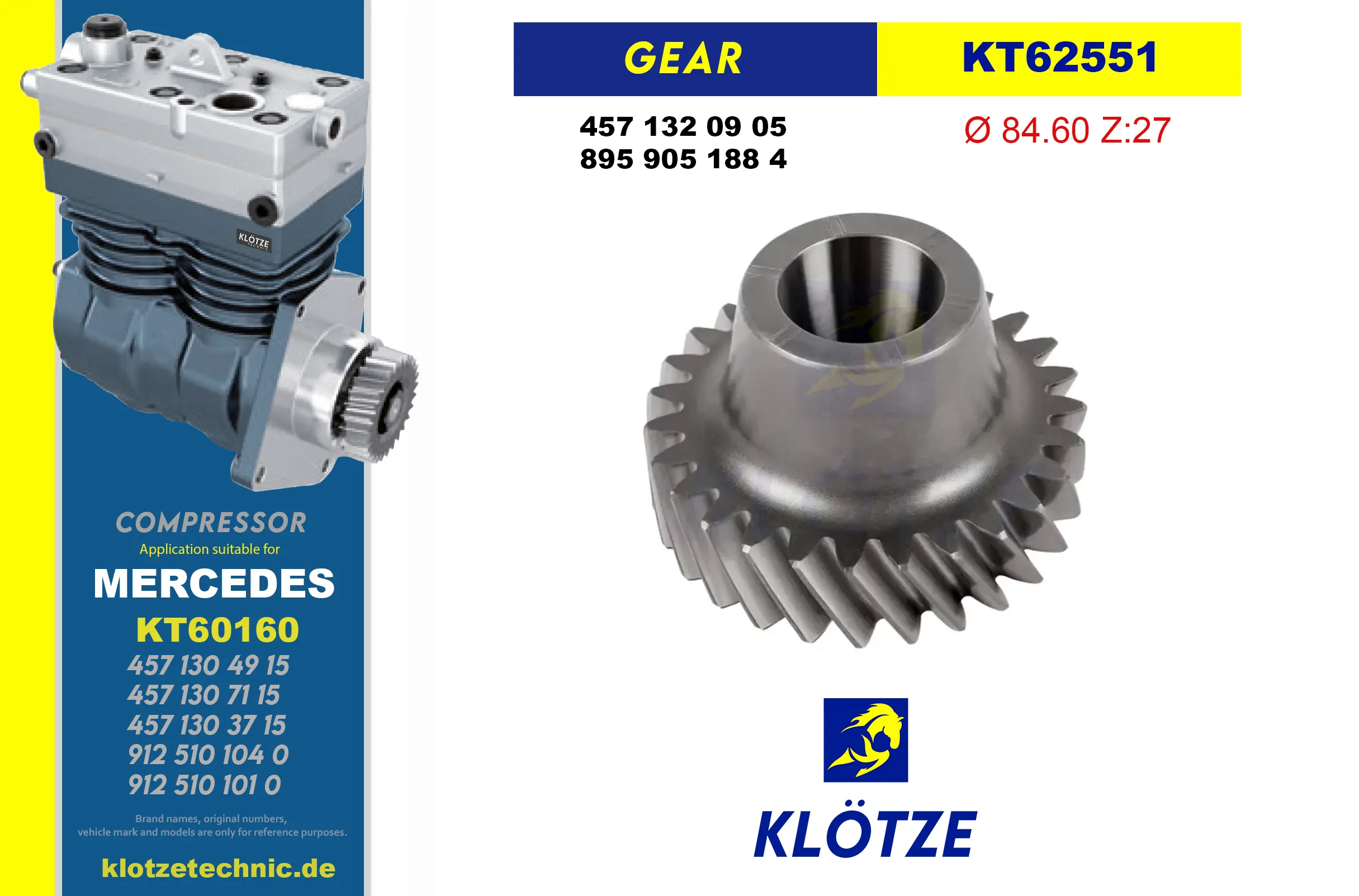 Compressor Gear,  || Klötze Technic