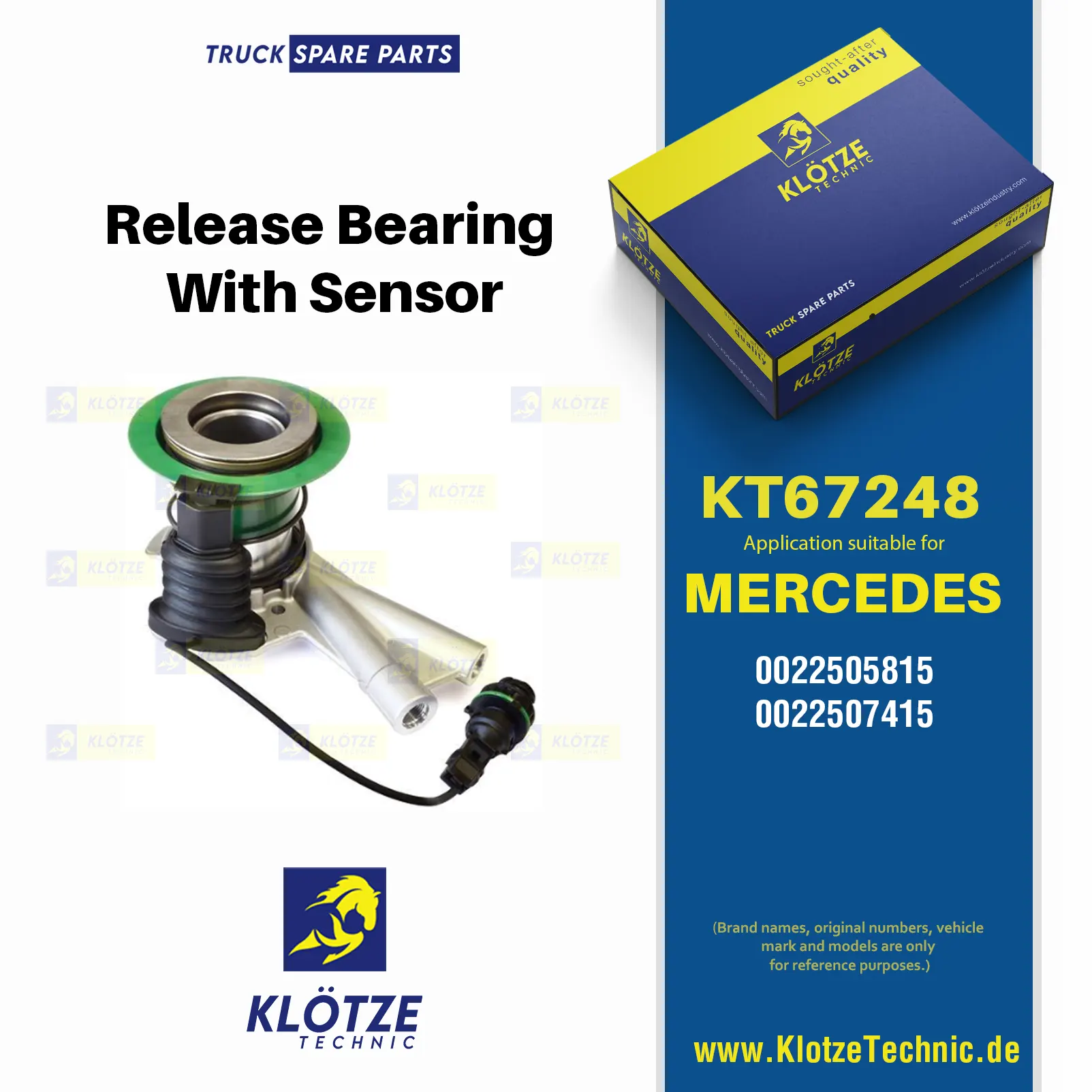 Release Bearing With Sensor,  || Klötze Technic