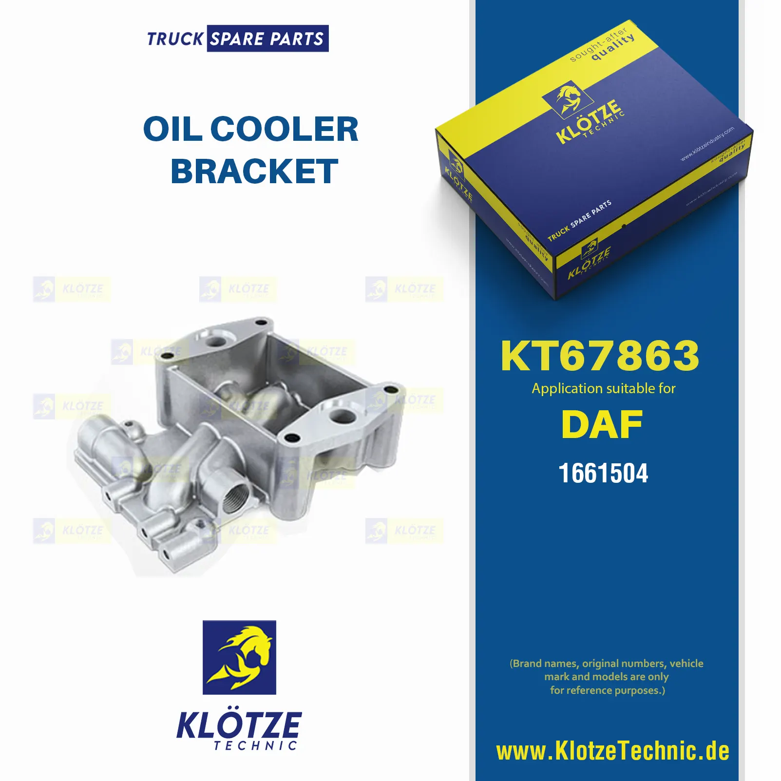 Oil Cooler Bracket,  || Klötze Technic