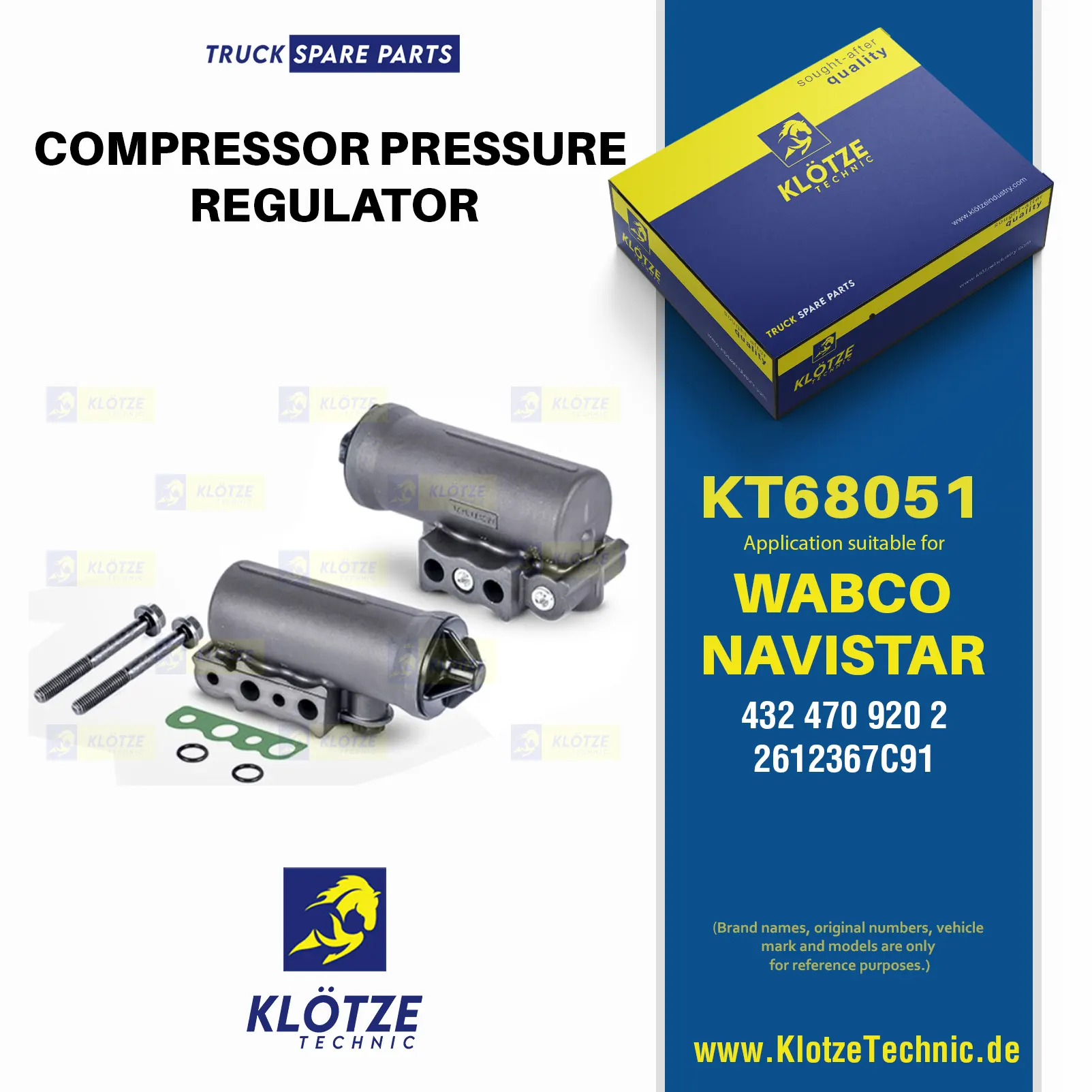 Pressure Regulator,  || Klötze Technic