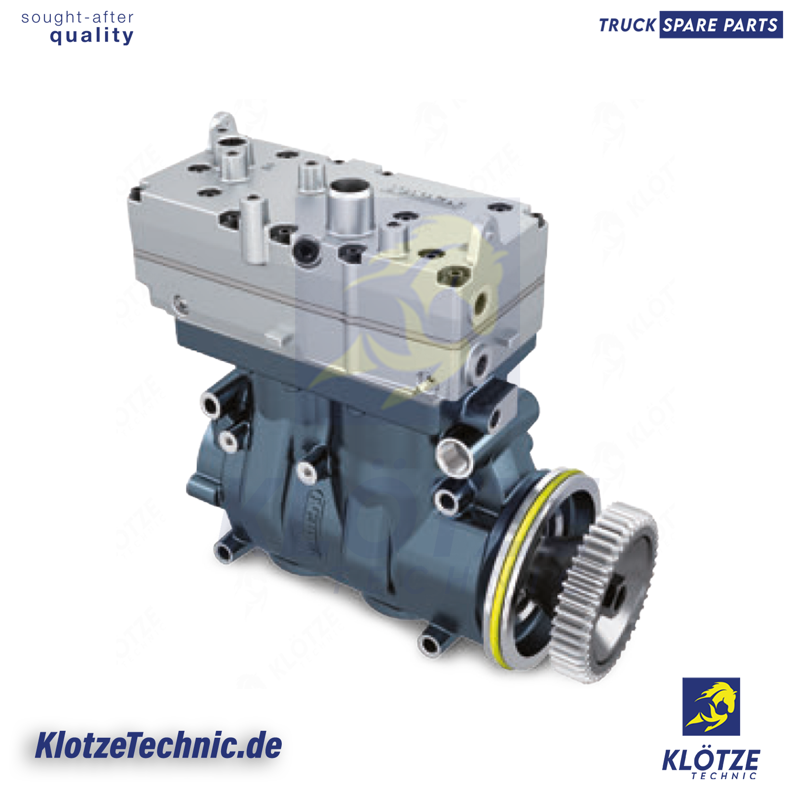 Twin Cylinder Compressor, 2133506
912 718 000 0 || Klötze Technic