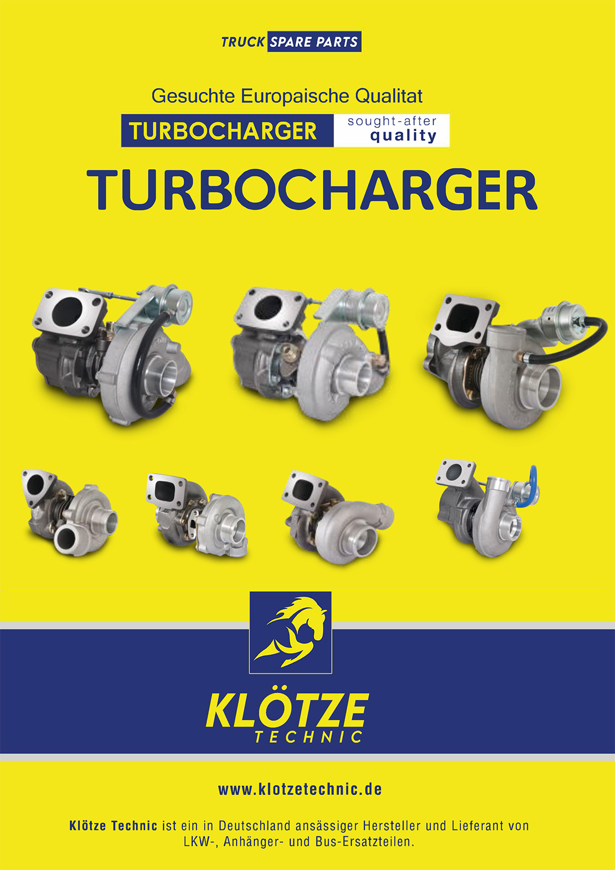 Turbocharger Catalog || Klötze Technic