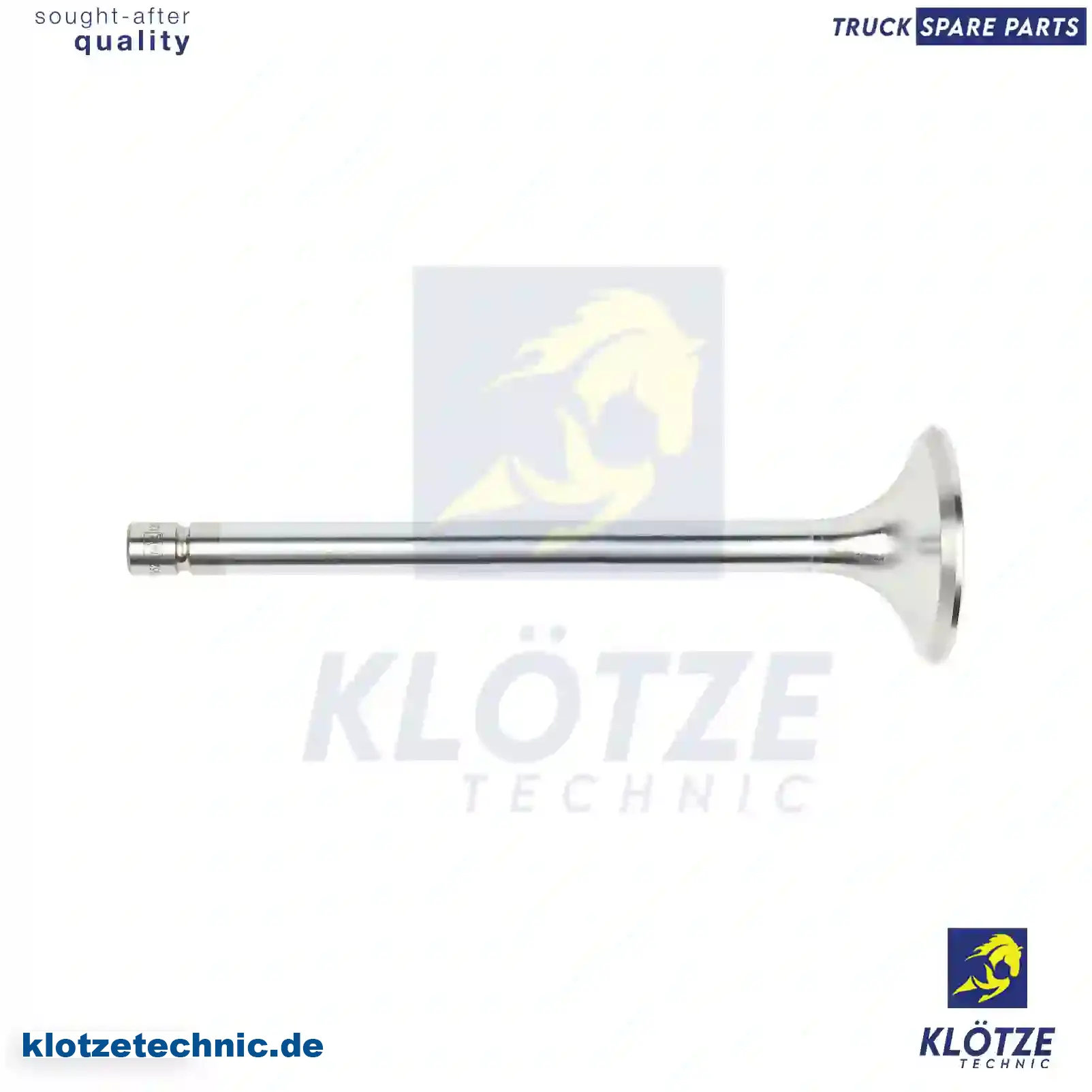 Exhaust Valve 468303, ZG01127-0008, , ,, 468303, ZG01127-0008, , , || Klötze Technic Spare Part | Engine, Accelerator Pedal, Camshaft, Connecting Rod, Crankcase, Crankshaft, Cylinder Head, Engine Suspension Mountings, Exhaust Manifold, Exhaust Gas Recirculation, Filter Kits, Flywheel Housing, General Overhaul Kits, Engine, Intake Manifold, Oil Cleaner, Oil Cooler, Oil Filter, Oil Pump, Oil Sump, Piston & Liner, Sensor & Switch, Timing Case, Turbocharger, Cooling System, Belt Tensioner, Coolant Filter, Coolant Pipe, Corrosion Prevention Agent, Drive, Expansion Tank, Fan, Intercooler, Monitors & Gauges, Radiator, Thermostat, V-Belt / Timing belt, Water Pump, Fuel System, Electronical Injector Unit, Feed Pump, Fuel Filter, cpl., Fuel Gauge Sender,  Fuel Line, Fuel Pump, Fuel Tank, Injection Line Kit, Injection Pump, Exhaust System, Clutch & Pedal, Gearbox, Propeller Shaft, Axles, Brake System, Hubs & Wheels, Suspension, Leaf Spring, Universal Parts / Accessories, Steering, Electrical System, Cabin