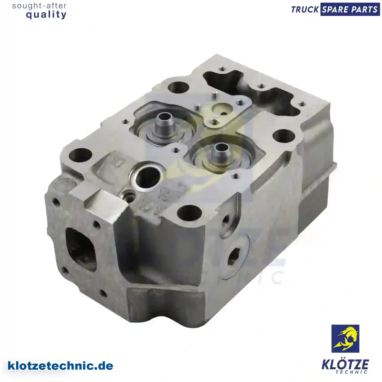 Cylinder Head, Without Valves 422957, 424867, 425851, 5003399, 8194451, 422957, 424867, 425851, 5003399, 8194451 || Klötze Technic Spare Part | Engine, Accelerator Pedal, Camshaft, Connecting Rod, Crankcase, Crankshaft, Cylinder Head, Engine Suspension Mountings, Exhaust Manifold, Exhaust Gas Recirculation, Filter Kits, Flywheel Housing, General Overhaul Kits, Engine, Intake Manifold, Oil Cleaner, Oil Cooler, Oil Filter, Oil Pump, Oil Sump, Piston & Liner, Sensor & Switch, Timing Case, Turbocharger, Cooling System, Belt Tensioner, Coolant Filter, Coolant Pipe, Corrosion Prevention Agent, Drive, Expansion Tank, Fan, Intercooler, Monitors & Gauges, Radiator, Thermostat, V-Belt / Timing belt, Water Pump, Fuel System, Electronical Injector Unit, Feed Pump, Fuel Filter, cpl., Fuel Gauge Sender,  Fuel Line, Fuel Pump, Fuel Tank, Injection Line Kit, Injection Pump, Exhaust System, Clutch & Pedal, Gearbox, Propeller Shaft, Axles, Brake System, Hubs & Wheels, Suspension, Leaf Spring, Universal Parts / Accessories, Steering, Electrical System, Cabin