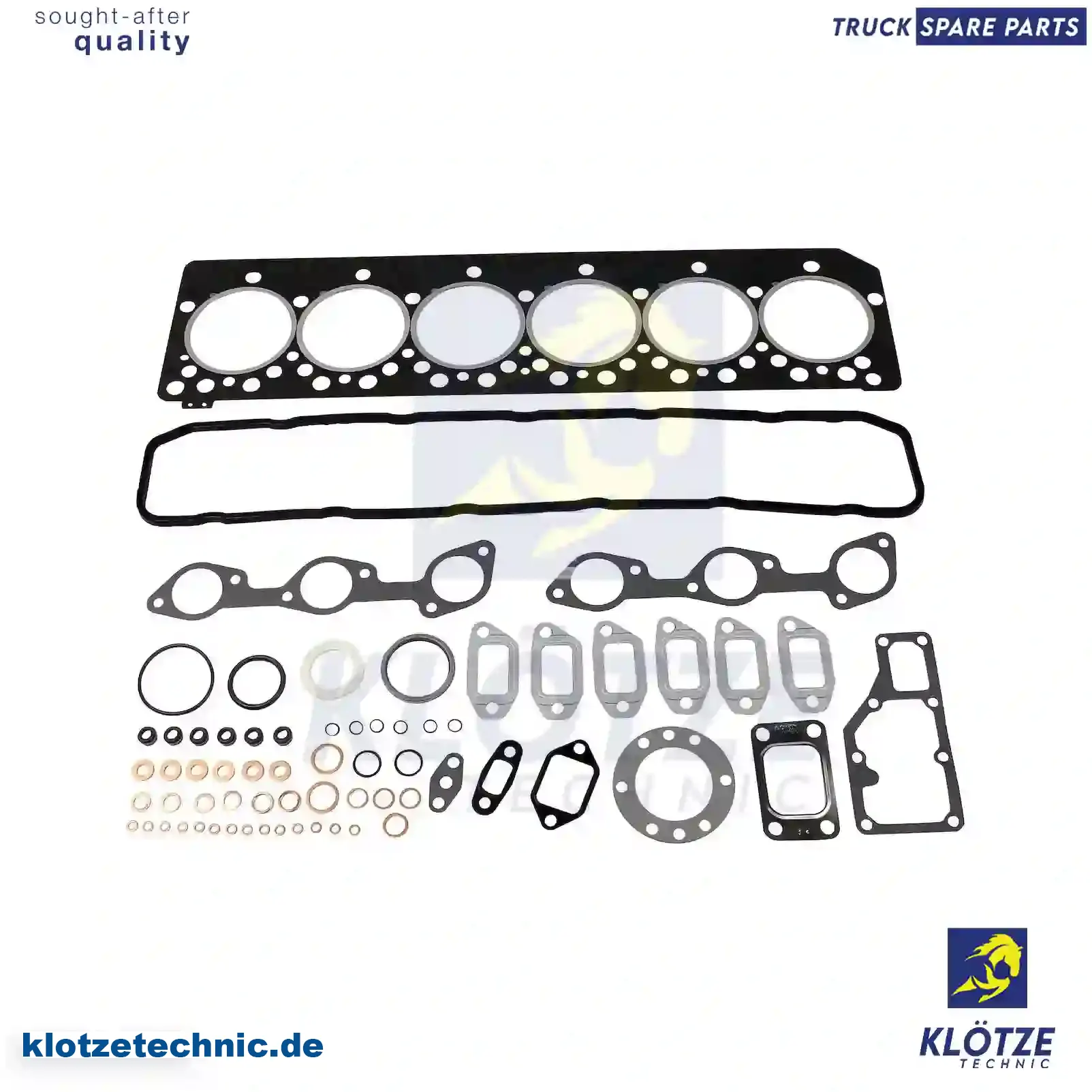 Cylinder Head Gasket Kit 5001854364, 5001854364 || Klötze Technic Spare Part | Engine, Accelerator Pedal, Camshaft, Connecting Rod, Crankcase, Crankshaft, Cylinder Head, Engine Suspension Mountings, Exhaust Manifold, Exhaust Gas Recirculation, Filter Kits, Flywheel Housing, General Overhaul Kits, Engine, Intake Manifold, Oil Cleaner, Oil Cooler, Oil Filter, Oil Pump, Oil Sump, Piston & Liner, Sensor & Switch, Timing Case, Turbocharger, Cooling System, Belt Tensioner, Coolant Filter, Coolant Pipe, Corrosion Prevention Agent, Drive, Expansion Tank, Fan, Intercooler, Monitors & Gauges, Radiator, Thermostat, V-Belt / Timing belt, Water Pump, Fuel System, Electronical Injector Unit, Feed Pump, Fuel Filter, cpl., Fuel Gauge Sender,  Fuel Line, Fuel Pump, Fuel Tank, Injection Line Kit, Injection Pump, Exhaust System, Clutch & Pedal, Gearbox, Propeller Shaft, Axles, Brake System, Hubs & Wheels, Suspension, Leaf Spring, Universal Parts / Accessories, Steering, Electrical System, Cabin