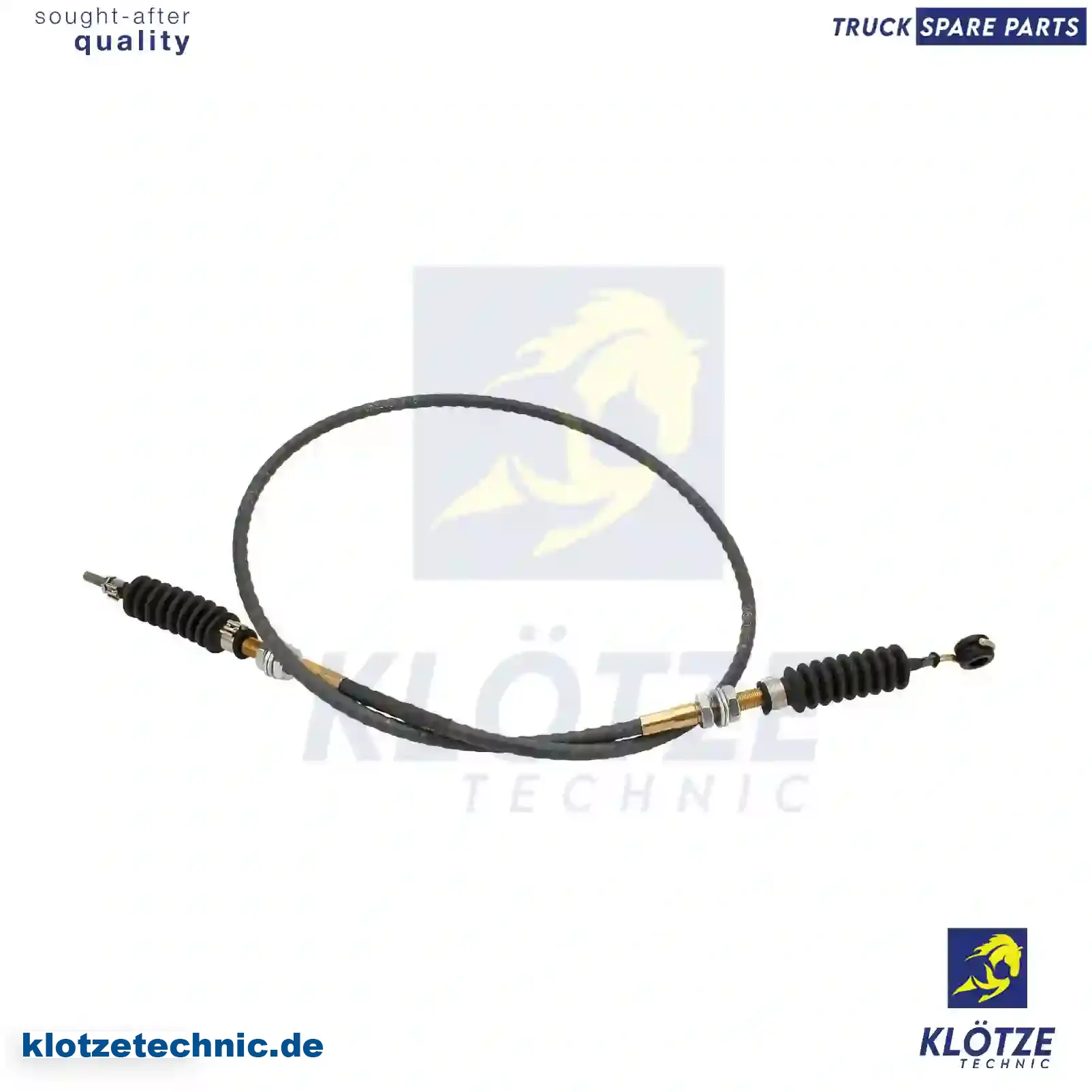 Throttle Cable 81955016479, 81955016479 || Klötze Technic Spare Part | Engine, Accelerator Pedal, Camshaft, Connecting Rod, Crankcase, Crankshaft, Cylinder Head, Engine Suspension Mountings, Exhaust Manifold, Exhaust Gas Recirculation, Filter Kits, Flywheel Housing, General Overhaul Kits, Engine, Intake Manifold, Oil Cleaner, Oil Cooler, Oil Filter, Oil Pump, Oil Sump, Piston & Liner, Sensor & Switch, Timing Case, Turbocharger, Cooling System, Belt Tensioner, Coolant Filter, Coolant Pipe, Corrosion Prevention Agent, Drive, Expansion Tank, Fan, Intercooler, Monitors & Gauges, Radiator, Thermostat, V-Belt / Timing belt, Water Pump, Fuel System, Electronical Injector Unit, Feed Pump, Fuel Filter, cpl., Fuel Gauge Sender,  Fuel Line, Fuel Pump, Fuel Tank, Injection Line Kit, Injection Pump, Exhaust System, Clutch & Pedal, Gearbox, Propeller Shaft, Axles, Brake System, Hubs & Wheels, Suspension, Leaf Spring, Universal Parts / Accessories, Steering, Electrical System, Cabin