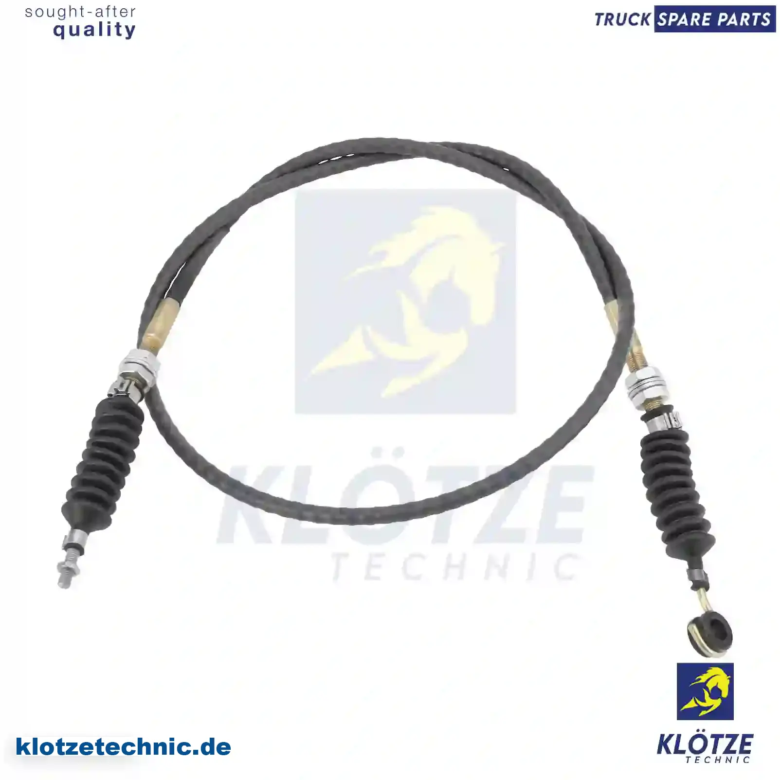 Control Wire  81955016480, 81955016480 || Klötze Technic Spare Part | Engine, Accelerator Pedal, Camshaft, Connecting Rod, Crankcase, Crankshaft, Cylinder Head, Engine Suspension Mountings, Exhaust Manifold, Exhaust Gas Recirculation, Filter Kits, Flywheel Housing, General Overhaul Kits, Engine, Intake Manifold, Oil Cleaner, Oil Cooler, Oil Filter, Oil Pump, Oil Sump, Piston & Liner, Sensor & Switch, Timing Case, Turbocharger, Cooling System, Belt Tensioner, Coolant Filter, Coolant Pipe, Corrosion Prevention Agent, Drive, Expansion Tank, Fan, Intercooler, Monitors & Gauges, Radiator, Thermostat, V-Belt / Timing belt, Water Pump, Fuel System, Electronical Injector Unit, Feed Pump, Fuel Filter, cpl., Fuel Gauge Sender,  Fuel Line, Fuel Pump, Fuel Tank, Injection Line Kit, Injection Pump, Exhaust System, Clutch & Pedal, Gearbox, Propeller Shaft, Axles, Brake System, Hubs & Wheels, Suspension, Leaf Spring, Universal Parts / Accessories, Steering, Electrical System, Cabin