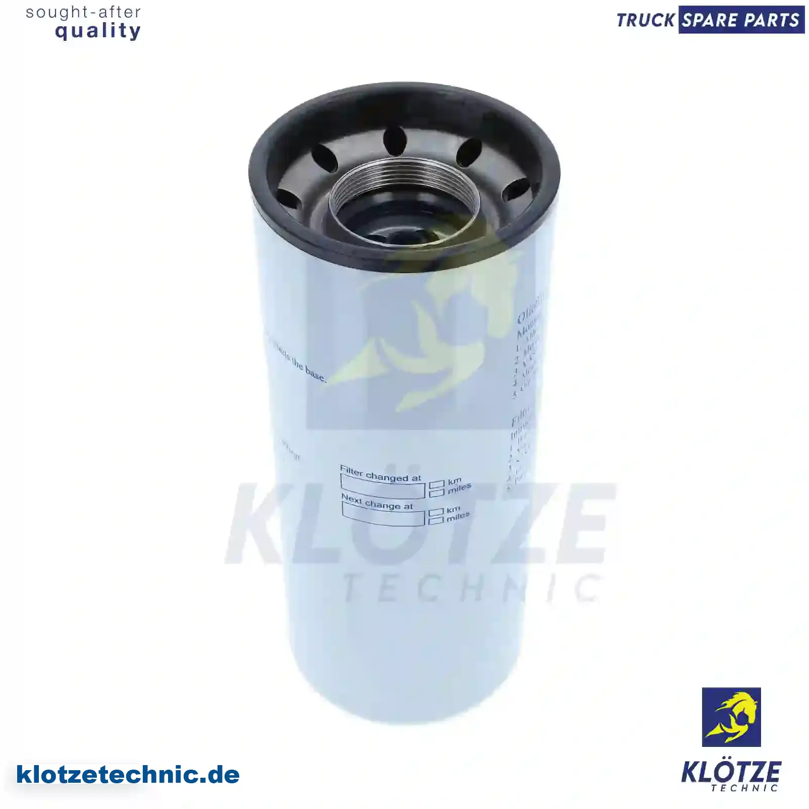 Oil Filter A4027536, 9P909707, 1294153H91, 907101T1, 3I-1265, 3285970, 3318853, 3825970, 247190148, 47400023, 65055105023, 1288430, 1306878, 1355360, 1355361, 04228688, 71497005, 75285999, 76194691, 3318853, 3825970, ABPN10GLF3000, DNP553000, 9414100881, 9414101523, 42286881, L4228688, 907101T1, 02/910550, F428395, RE44647, 5608835, 2191P553000, 1077749M1, 72501533, 1220828, 0991218853, LUS8853, 1216400541, 1216400561, 1216400591, 1113896, 12969457, 3130934, 54429, 991218853, ZG01704-0008, A4027536, 9P909707, 1294153H91, 907101T1, 3I-1265, 3285970, 3318853, 3825970, 247190148, 47400023, 65055105023, 1288430, 1306878, 1355360, 1355361, 04228688, 71497005, 75285999, 76194691, 3318853, 3825970, ABPN10GLF3000, DNP553000, 9414100881, 9414101523, 42286881, L4228688, 907101T1, 02/910550, F428395, RE44647, 5608835, 2191P553000, 1077749M1, 72501533, 1220828, 0991218853, LUS8853, 1216400541, 1216400561, 1216400591, 1113896, 12969457, 3130934, 54429, 991218853, ZG01704-0008 || Klötze Technic Spare Part | Engine, Accelerator Pedal, Camshaft, Connecting Rod, Crankcase, Crankshaft, Cylinder Head, Engine Suspension Mountings, Exhaust Manifold, Exhaust Gas Recirculation, Filter Kits, Flywheel Housing, General Overhaul Kits, Engine, Intake Manifold, Oil Cleaner, Oil Cooler, Oil Filter, Oil Pump, Oil Sump, Piston & Liner, Sensor & Switch, Timing Case, Turbocharger, Cooling System, Belt Tensioner, Coolant Filter, Coolant Pipe, Corrosion Prevention Agent, Drive, Expansion Tank, Fan, Intercooler, Monitors & Gauges, Radiator, Thermostat, V-Belt / Timing belt, Water Pump, Fuel System, Electronical Injector Unit, Feed Pump, Fuel Filter, cpl., Fuel Gauge Sender,  Fuel Line, Fuel Pump, Fuel Tank, Injection Line Kit, Injection Pump, Exhaust System, Clutch & Pedal, Gearbox, Propeller Shaft, Axles, Brake System, Hubs & Wheels, Suspension, Leaf Spring, Universal Parts / Accessories, Steering, Electrical System, Cabin