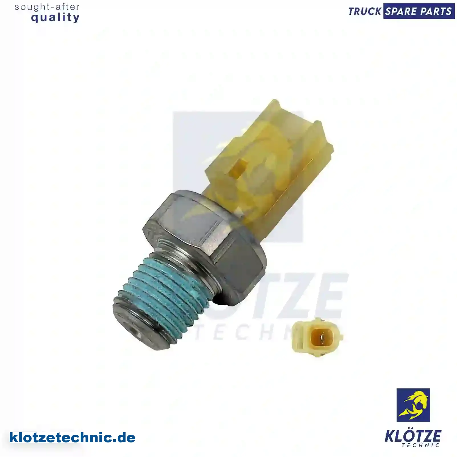 Oil Pressure Switch 1131J2, 9659173880, 1053881, 1053882, 1084764, 1095149, 1309298, 1363198, 3S71-9278-AB, 98AB-9278-AA, 98AB-9278-CA, 1131J2, 1131J2, 9659173880, 1053881, 1053882, 1084764, 1095149, 1309298, 1363198, 3S71-9278-AB, 98AB-9278-AA, 98AB-9278-CA, 1131J2 || Klötze Technic Spare Part | Engine, Accelerator Pedal, Camshaft, Connecting Rod, Crankcase, Crankshaft, Cylinder Head, Engine Suspension Mountings, Exhaust Manifold, Exhaust Gas Recirculation, Filter Kits, Flywheel Housing, General Overhaul Kits, Engine, Intake Manifold, Oil Cleaner, Oil Cooler, Oil Filter, Oil Pump, Oil Sump, Piston & Liner, Sensor & Switch, Timing Case, Turbocharger, Cooling System, Belt Tensioner, Coolant Filter, Coolant Pipe, Corrosion Prevention Agent, Drive, Expansion Tank, Fan, Intercooler, Monitors & Gauges, Radiator, Thermostat, V-Belt / Timing belt, Water Pump, Fuel System, Electronical Injector Unit, Feed Pump, Fuel Filter, cpl., Fuel Gauge Sender,  Fuel Line, Fuel Pump, Fuel Tank, Injection Line Kit, Injection Pump, Exhaust System, Clutch & Pedal, Gearbox, Propeller Shaft, Axles, Brake System, Hubs & Wheels, Suspension, Leaf Spring, Universal Parts / Accessories, Steering, Electrical System, Cabin