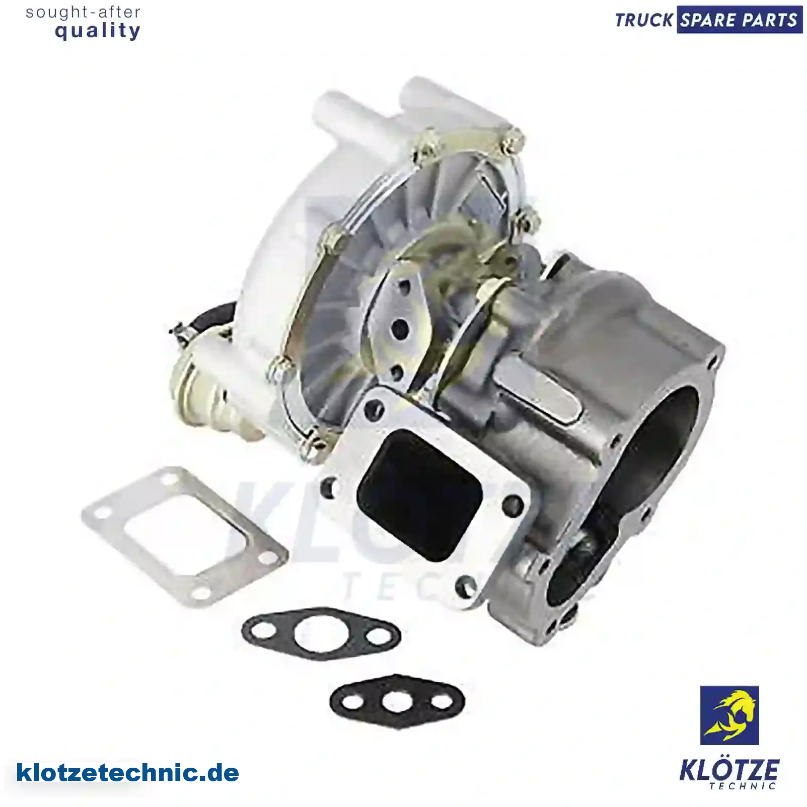 Turbocharger 51091007390, 5109, 51091007390, 5109 || Klötze Technic Spare Part | Engine, Accelerator Pedal, Camshaft, Connecting Rod, Crankcase, Crankshaft, Cylinder Head, Engine Suspension Mountings, Exhaust Manifold, Exhaust Gas Recirculation, Filter Kits, Flywheel Housing, General Overhaul Kits, Engine, Intake Manifold, Oil Cleaner, Oil Cooler, Oil Filter, Oil Pump, Oil Sump, Piston & Liner, Sensor & Switch, Timing Case, Turbocharger, Cooling System, Belt Tensioner, Coolant Filter, Coolant Pipe, Corrosion Prevention Agent, Drive, Expansion Tank, Fan, Intercooler, Monitors & Gauges, Radiator, Thermostat, V-Belt / Timing belt, Water Pump, Fuel System, Electronical Injector Unit, Feed Pump, Fuel Filter, cpl., Fuel Gauge Sender,  Fuel Line, Fuel Pump, Fuel Tank, Injection Line Kit, Injection Pump, Exhaust System, Clutch & Pedal, Gearbox, Propeller Shaft, Axles, Brake System, Hubs & Wheels, Suspension, Leaf Spring, Universal Parts / Accessories, Steering, Electrical System, Cabin