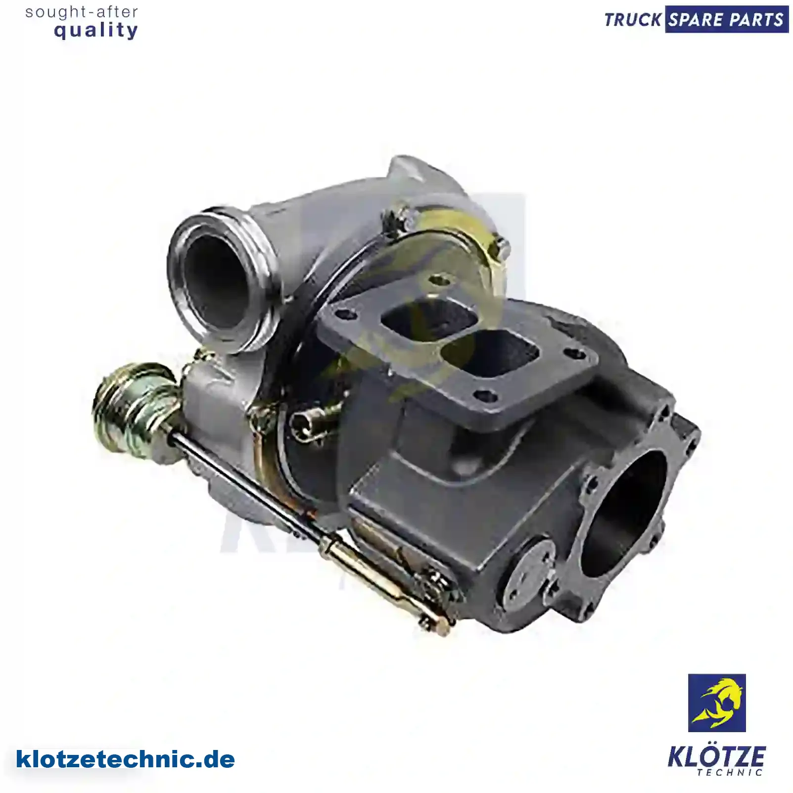 Turbocharger 51091007821, 5109, 51091007821, 5109 || Klötze Technic Spare Part | Engine, Accelerator Pedal, Camshaft, Connecting Rod, Crankcase, Crankshaft, Cylinder Head, Engine Suspension Mountings, Exhaust Manifold, Exhaust Gas Recirculation, Filter Kits, Flywheel Housing, General Overhaul Kits, Engine, Intake Manifold, Oil Cleaner, Oil Cooler, Oil Filter, Oil Pump, Oil Sump, Piston & Liner, Sensor & Switch, Timing Case, Turbocharger, Cooling System, Belt Tensioner, Coolant Filter, Coolant Pipe, Corrosion Prevention Agent, Drive, Expansion Tank, Fan, Intercooler, Monitors & Gauges, Radiator, Thermostat, V-Belt / Timing belt, Water Pump, Fuel System, Electronical Injector Unit, Feed Pump, Fuel Filter, cpl., Fuel Gauge Sender,  Fuel Line, Fuel Pump, Fuel Tank, Injection Line Kit, Injection Pump, Exhaust System, Clutch & Pedal, Gearbox, Propeller Shaft, Axles, Brake System, Hubs & Wheels, Suspension, Leaf Spring, Universal Parts / Accessories, Steering, Electrical System, Cabin