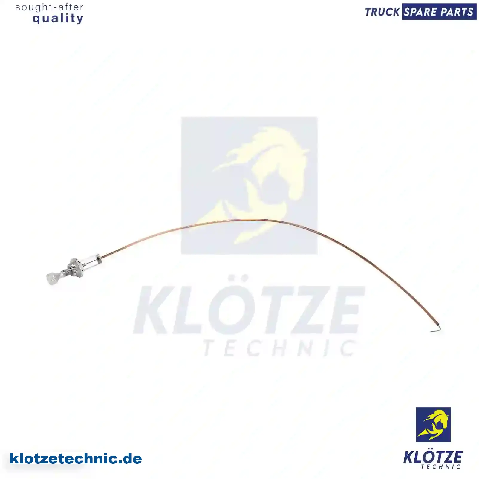 Throttle cable, Hand Throttle Control 3353000026, 3363000026, 3453007107, 3353000026, 3363000026, 3453007107 || Klötze Technic Spare Part | Engine, Accelerator Pedal, Camshaft, Connecting Rod, Crankcase, Crankshaft, Cylinder Head, Engine Suspension Mountings, Exhaust Manifold, Exhaust Gas Recirculation, Filter Kits, Flywheel Housing, General Overhaul Kits, Engine, Intake Manifold, Oil Cleaner, Oil Cooler, Oil Filter, Oil Pump, Oil Sump, Piston & Liner, Sensor & Switch, Timing Case, Turbocharger, Cooling System, Belt Tensioner, Coolant Filter, Coolant Pipe, Corrosion Prevention Agent, Drive, Expansion Tank, Fan, Intercooler, Monitors & Gauges, Radiator, Thermostat, V-Belt / Timing belt, Water Pump, Fuel System, Electronical Injector Unit, Feed Pump, Fuel Filter, cpl., Fuel Gauge Sender,  Fuel Line, Fuel Pump, Fuel Tank, Injection Line Kit, Injection Pump, Exhaust System, Clutch & Pedal, Gearbox, Propeller Shaft, Axles, Brake System, Hubs & Wheels, Suspension, Leaf Spring, Universal Parts / Accessories, Steering, Electrical System, Cabin