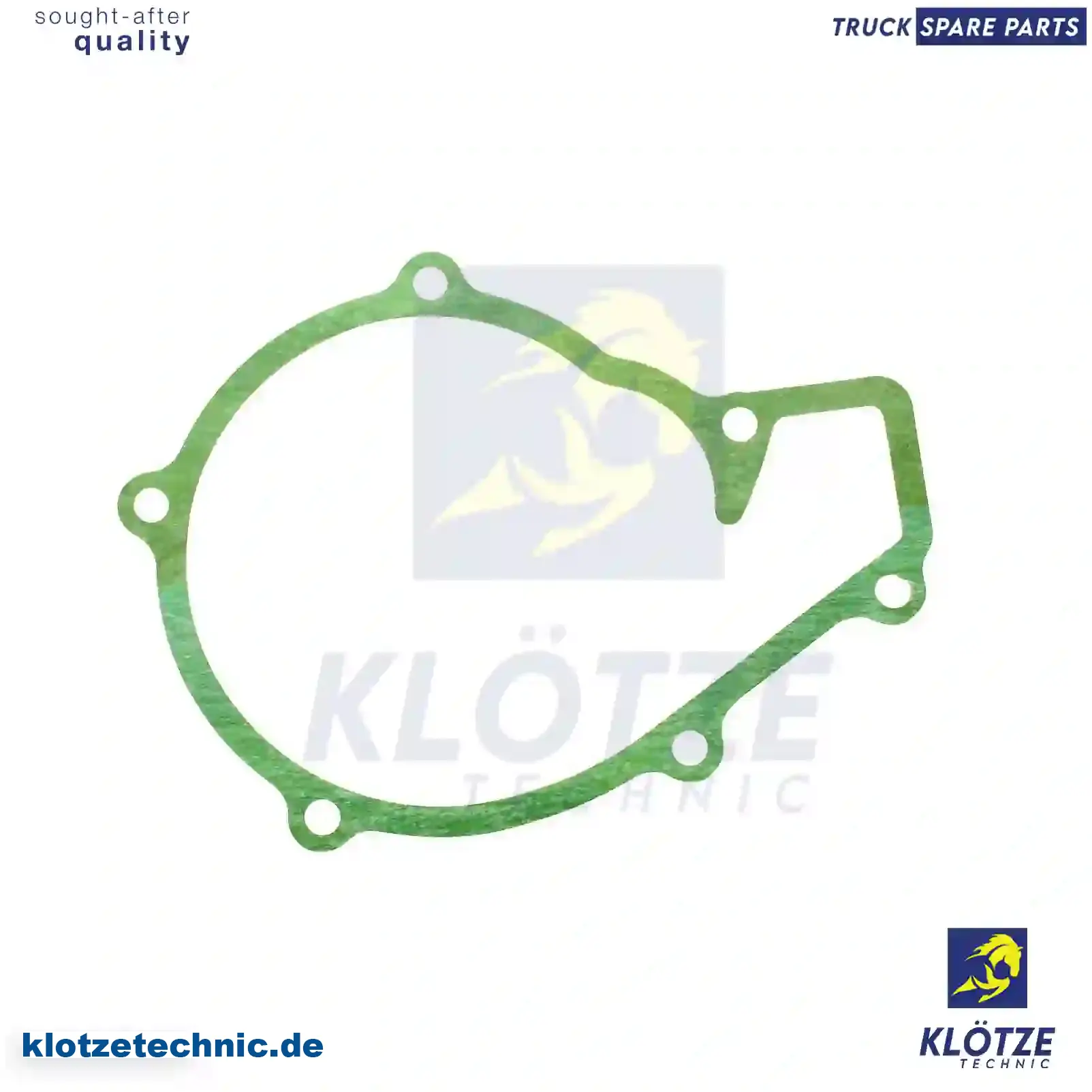 Gasket, Water Pump 51069010107, 51069010107 || Klötze Technic Spare Part | Engine, Accelerator Pedal, Camshaft, Connecting Rod, Crankcase, Crankshaft, Cylinder Head, Engine Suspension Mountings, Exhaust Manifold, Exhaust Gas Recirculation, Filter Kits, Flywheel Housing, General Overhaul Kits, Engine, Intake Manifold, Oil Cleaner, Oil Cooler, Oil Filter, Oil Pump, Oil Sump, Piston & Liner, Sensor & Switch, Timing Case, Turbocharger, Cooling System, Belt Tensioner, Coolant Filter, Coolant Pipe, Corrosion Prevention Agent, Drive, Expansion Tank, Fan, Intercooler, Monitors & Gauges, Radiator, Thermostat, V-Belt / Timing belt, Water Pump, Fuel System, Electronical Injector Unit, Feed Pump, Fuel Filter, cpl., Fuel Gauge Sender,  Fuel Line, Fuel Pump, Fuel Tank, Injection Line Kit, Injection Pump, Exhaust System, Clutch & Pedal, Gearbox, Propeller Shaft, Axles, Brake System, Hubs & Wheels, Suspension, Leaf Spring, Universal Parts / Accessories, Steering, Electrical System, Cabin