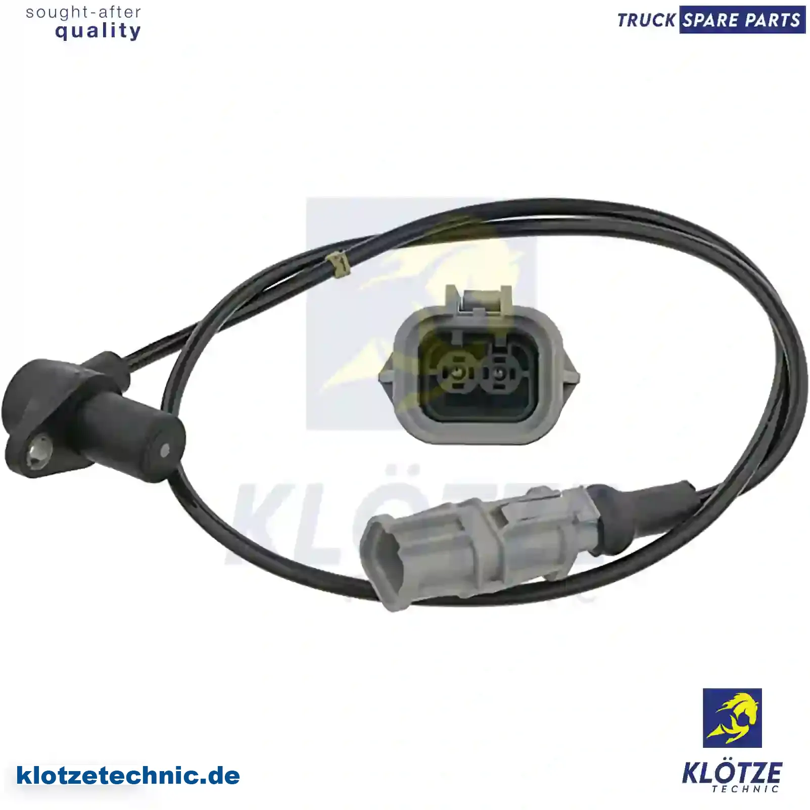 Rotation Sensor 51271200014, ,, 51271200014, , || Klötze Technic Spare Part | Engine, Accelerator Pedal, Camshaft, Connecting Rod, Crankcase, Crankshaft, Cylinder Head, Engine Suspension Mountings, Exhaust Manifold, Exhaust Gas Recirculation, Filter Kits, Flywheel Housing, General Overhaul Kits, Engine, Intake Manifold, Oil Cleaner, Oil Cooler, Oil Filter, Oil Pump, Oil Sump, Piston & Liner, Sensor & Switch, Timing Case, Turbocharger, Cooling System, Belt Tensioner, Coolant Filter, Coolant Pipe, Corrosion Prevention Agent, Drive, Expansion Tank, Fan, Intercooler, Monitors & Gauges, Radiator, Thermostat, V-Belt / Timing belt, Water Pump, Fuel System, Electronical Injector Unit, Feed Pump, Fuel Filter, cpl., Fuel Gauge Sender,  Fuel Line, Fuel Pump, Fuel Tank, Injection Line Kit, Injection Pump, Exhaust System, Clutch & Pedal, Gearbox, Propeller Shaft, Axles, Brake System, Hubs & Wheels, Suspension, Leaf Spring, Universal Parts / Accessories, Steering, Electrical System, Cabin