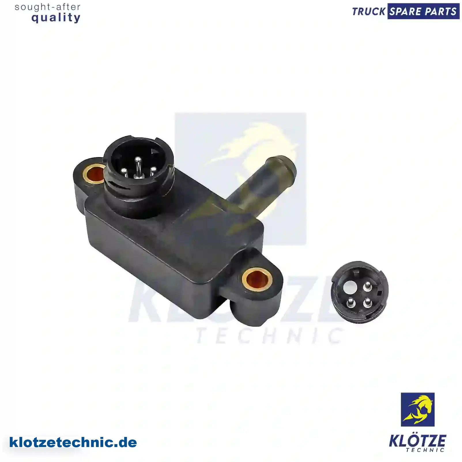 Pressure Sensor 81274210248, 81274210248 || Klötze Technic Spare Part | Engine, Accelerator Pedal, Camshaft, Connecting Rod, Crankcase, Crankshaft, Cylinder Head, Engine Suspension Mountings, Exhaust Manifold, Exhaust Gas Recirculation, Filter Kits, Flywheel Housing, General Overhaul Kits, Engine, Intake Manifold, Oil Cleaner, Oil Cooler, Oil Filter, Oil Pump, Oil Sump, Piston & Liner, Sensor & Switch, Timing Case, Turbocharger, Cooling System, Belt Tensioner, Coolant Filter, Coolant Pipe, Corrosion Prevention Agent, Drive, Expansion Tank, Fan, Intercooler, Monitors & Gauges, Radiator, Thermostat, V-Belt / Timing belt, Water Pump, Fuel System, Electronical Injector Unit, Feed Pump, Fuel Filter, cpl., Fuel Gauge Sender,  Fuel Line, Fuel Pump, Fuel Tank, Injection Line Kit, Injection Pump, Exhaust System, Clutch & Pedal, Gearbox, Propeller Shaft, Axles, Brake System, Hubs & Wheels, Suspension, Leaf Spring, Universal Parts / Accessories, Steering, Electrical System, Cabin