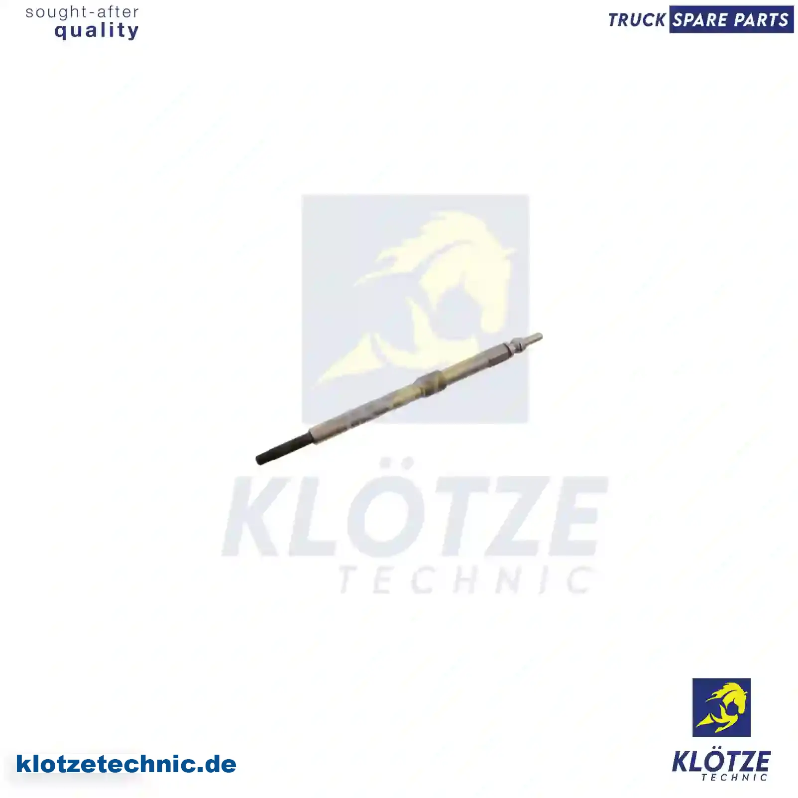 Glow Plug 62905061, 62905061 || Klötze Technic Spare Part | Engine, Accelerator Pedal, Camshaft, Connecting Rod, Crankcase, Crankshaft, Cylinder Head, Engine Suspension Mountings, Exhaust Manifold, Exhaust Gas Recirculation, Filter Kits, Flywheel Housing, General Overhaul Kits, Engine, Intake Manifold, Oil Cleaner, Oil Cooler, Oil Filter, Oil Pump, Oil Sump, Piston & Liner, Sensor & Switch, Timing Case, Turbocharger, Cooling System, Belt Tensioner, Coolant Filter, Coolant Pipe, Corrosion Prevention Agent, Drive, Expansion Tank, Fan, Intercooler, Monitors & Gauges, Radiator, Thermostat, V-Belt / Timing belt, Water Pump, Fuel System, Electronical Injector Unit, Feed Pump, Fuel Filter, cpl., Fuel Gauge Sender,  Fuel Line, Fuel Pump, Fuel Tank, Injection Line Kit, Injection Pump, Exhaust System, Clutch & Pedal, Gearbox, Propeller Shaft, Axles, Brake System, Hubs & Wheels, Suspension, Leaf Spring, Universal Parts / Accessories, Steering, Electrical System, Cabin