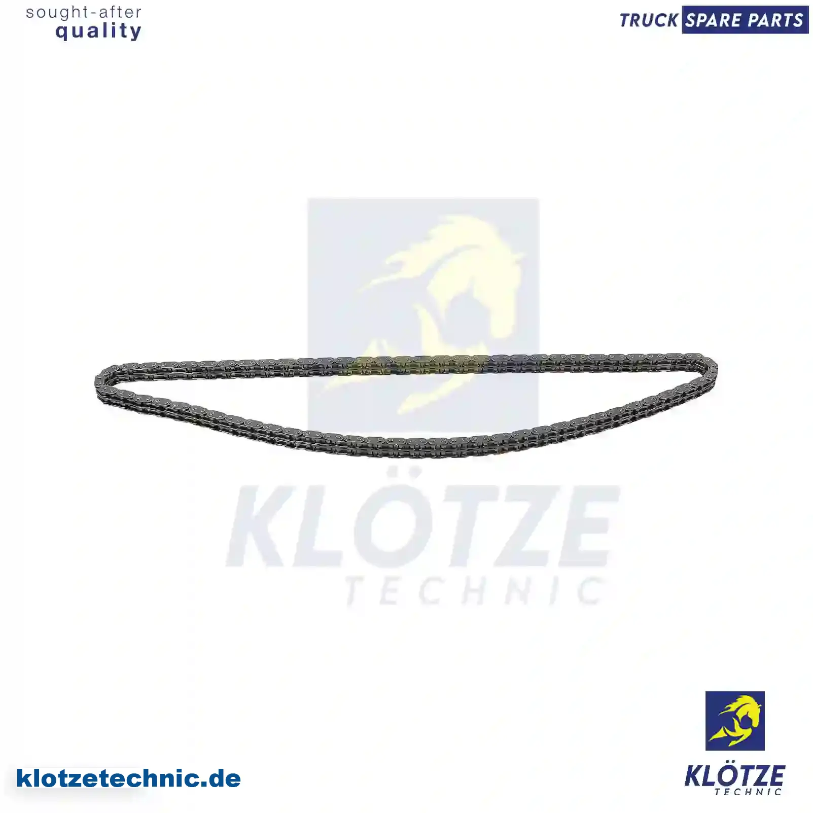 Timing Chain, Chain Closed 1099874, XS7Q-6268-AD, 1099874, XS7Q-6268-AD || Klötze Technic Spare Part | Engine, Accelerator Pedal, Camshaft, Connecting Rod, Crankcase, Crankshaft, Cylinder Head, Engine Suspension Mountings, Exhaust Manifold, Exhaust Gas Recirculation, Filter Kits, Flywheel Housing, General Overhaul Kits, Engine, Intake Manifold, Oil Cleaner, Oil Cooler, Oil Filter, Oil Pump, Oil Sump, Piston & Liner, Sensor & Switch, Timing Case, Turbocharger, Cooling System, Belt Tensioner, Coolant Filter, Coolant Pipe, Corrosion Prevention Agent, Drive, Expansion Tank, Fan, Intercooler, Monitors & Gauges, Radiator, Thermostat, V-Belt / Timing belt, Water Pump, Fuel System, Electronical Injector Unit, Feed Pump, Fuel Filter, cpl., Fuel Gauge Sender,  Fuel Line, Fuel Pump, Fuel Tank, Injection Line Kit, Injection Pump, Exhaust System, Clutch & Pedal, Gearbox, Propeller Shaft, Axles, Brake System, Hubs & Wheels, Suspension, Leaf Spring, Universal Parts / Accessories, Steering, Electrical System, Cabin