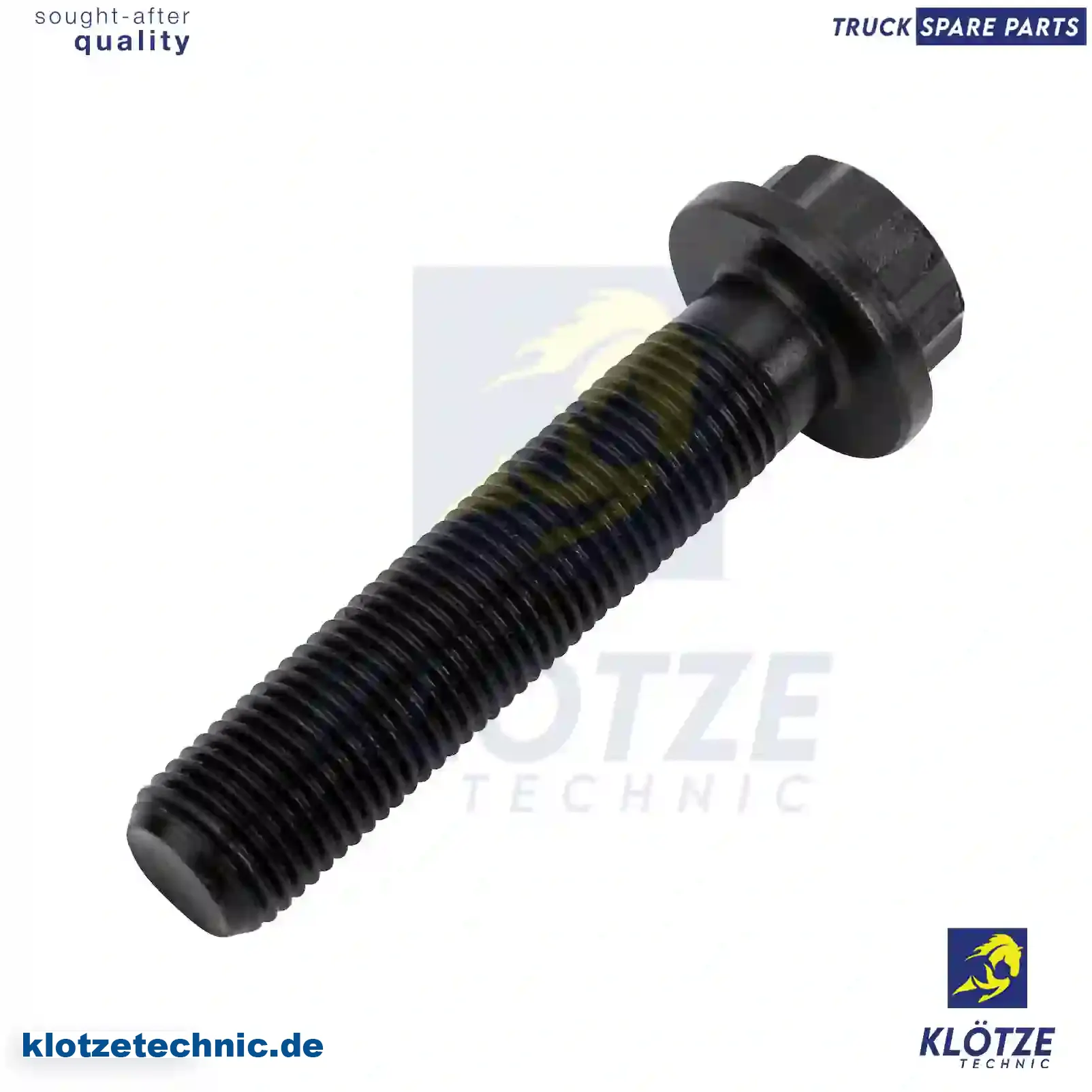 Connecting rod screw, 4000380171, 9060380171, 3660380471, 3660380771, 9060380171 || Klötze Technic Spare Part | Engine, Accelerator Pedal, Camshaft, Connecting Rod, Crankcase, Crankshaft, Cylinder Head, Engine Suspension Mountings, Exhaust Manifold, Exhaust Gas Recirculation, Filter Kits, Flywheel Housing, General Overhaul Kits, Engine, Intake Manifold, Oil Cleaner, Oil Cooler, Oil Filter, Oil Pump, Oil Sump, Piston & Liner, Sensor & Switch, Timing Case, Turbocharger, Cooling System, Belt Tensioner, Coolant Filter, Coolant Pipe, Corrosion Prevention Agent, Drive, Expansion Tank, Fan, Intercooler, Monitors & Gauges, Radiator, Thermostat, V-Belt / Timing belt, Water Pump, Fuel System, Electronical Injector Unit, Feed Pump, Fuel Filter, cpl., Fuel Gauge Sender,  Fuel Line, Fuel Pump, Fuel Tank, Injection Line Kit, Injection Pump, Exhaust System, Clutch & Pedal, Gearbox, Propeller Shaft, Axles, Brake System, Hubs & Wheels, Suspension, Leaf Spring, Universal Parts / Accessories, Steering, Electrical System, Cabin