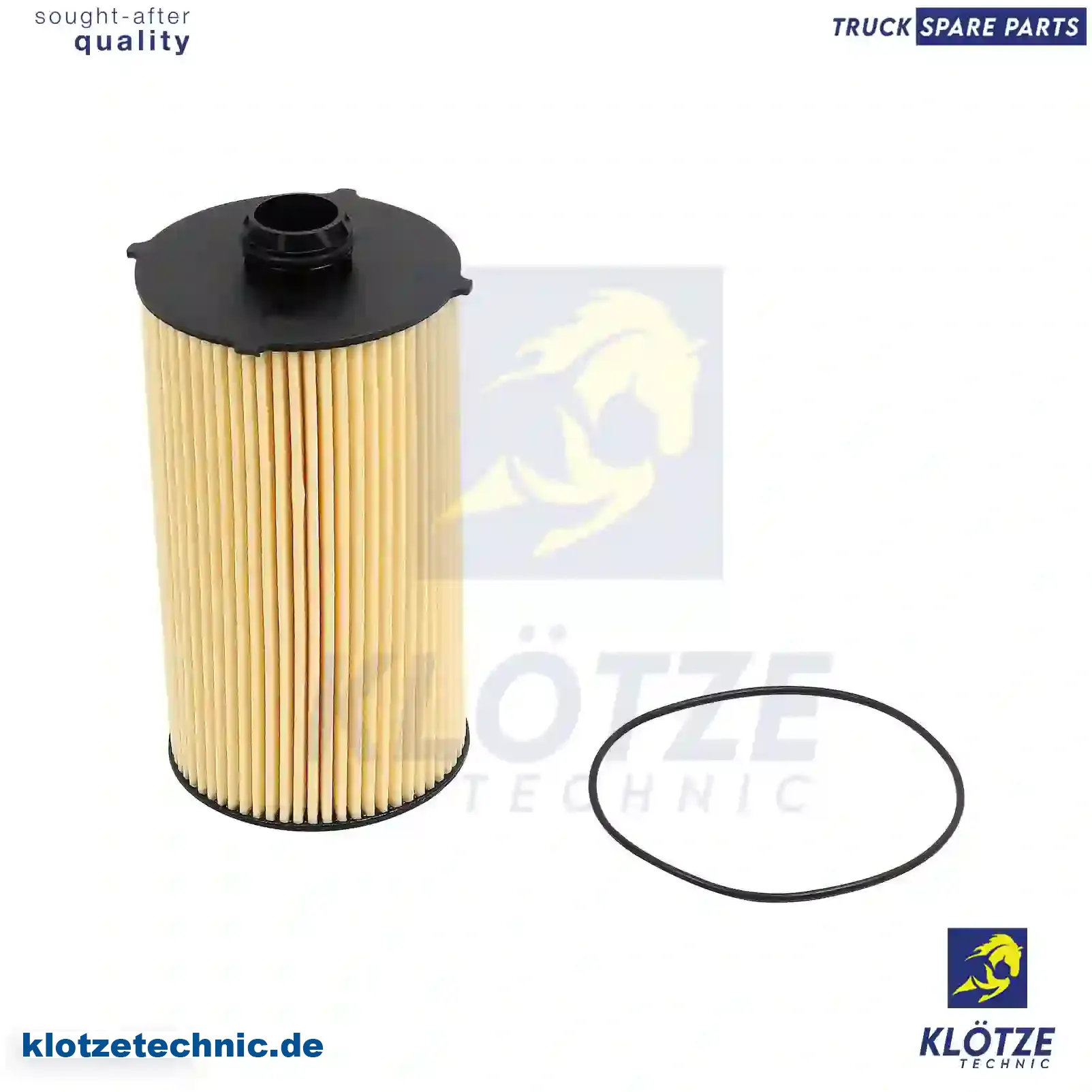 Oil filter insert, 5801415504 || Klötze Technic Spare Part | Engine, Accelerator Pedal, Camshaft, Connecting Rod, Crankcase, Crankshaft, Cylinder Head, Engine Suspension Mountings, Exhaust Manifold, Exhaust Gas Recirculation, Filter Kits, Flywheel Housing, General Overhaul Kits, Engine, Intake Manifold, Oil Cleaner, Oil Cooler, Oil Filter, Oil Pump, Oil Sump, Piston & Liner, Sensor & Switch, Timing Case, Turbocharger, Cooling System, Belt Tensioner, Coolant Filter, Coolant Pipe, Corrosion Prevention Agent, Drive, Expansion Tank, Fan, Intercooler, Monitors & Gauges, Radiator, Thermostat, V-Belt / Timing belt, Water Pump, Fuel System, Electronical Injector Unit, Feed Pump, Fuel Filter, cpl., Fuel Gauge Sender,  Fuel Line, Fuel Pump, Fuel Tank, Injection Line Kit, Injection Pump, Exhaust System, Clutch & Pedal, Gearbox, Propeller Shaft, Axles, Brake System, Hubs & Wheels, Suspension, Leaf Spring, Universal Parts / Accessories, Steering, Electrical System, Cabin