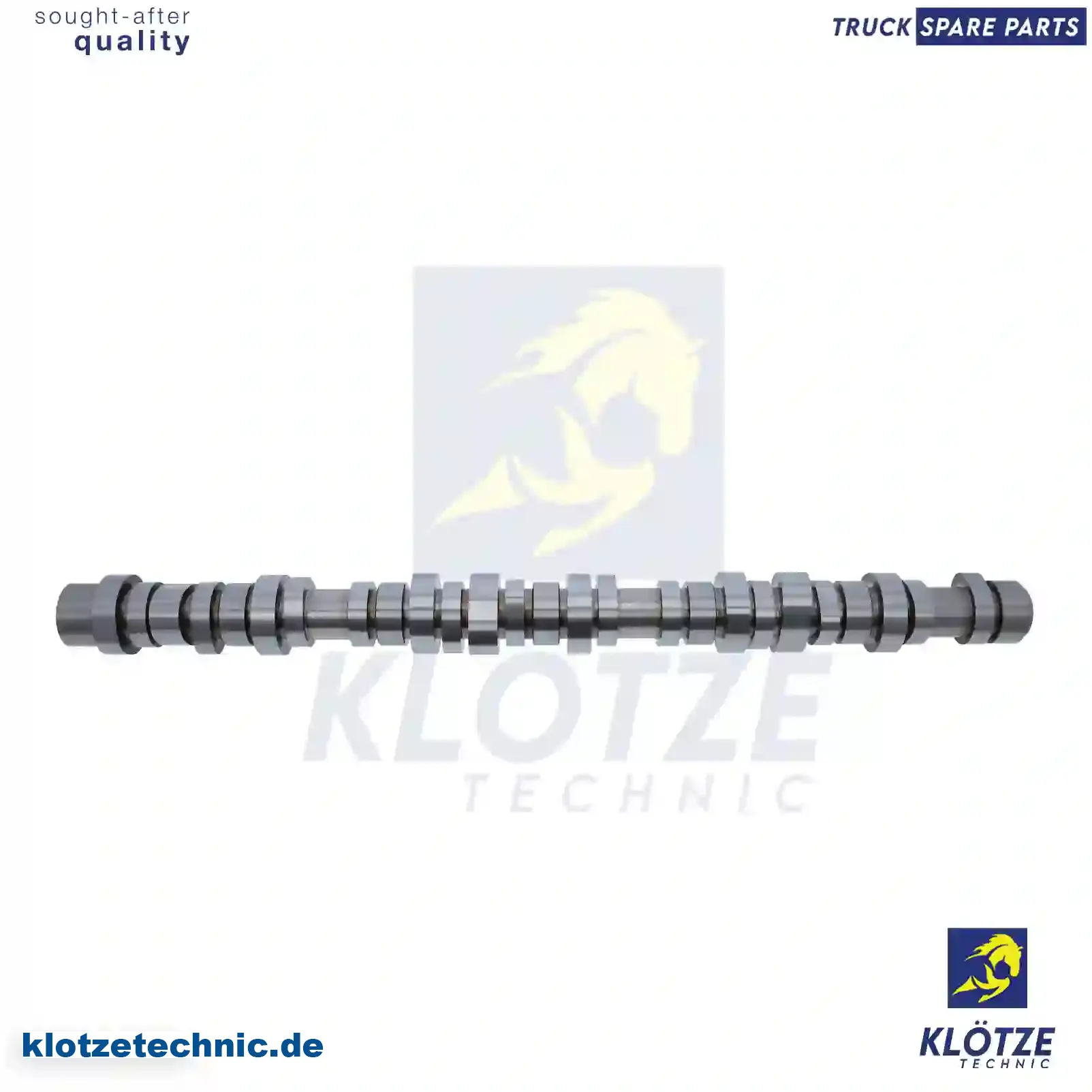 Camshaft, 22475254, 2248697 || Klötze Technic Spare Part | Engine, Accelerator Pedal, Camshaft, Connecting Rod, Crankcase, Crankshaft, Cylinder Head, Engine Suspension Mountings, Exhaust Manifold, Exhaust Gas Recirculation, Filter Kits, Flywheel Housing, General Overhaul Kits, Engine, Intake Manifold, Oil Cleaner, Oil Cooler, Oil Filter, Oil Pump, Oil Sump, Piston & Liner, Sensor & Switch, Timing Case, Turbocharger, Cooling System, Belt Tensioner, Coolant Filter, Coolant Pipe, Corrosion Prevention Agent, Drive, Expansion Tank, Fan, Intercooler, Monitors & Gauges, Radiator, Thermostat, V-Belt / Timing belt, Water Pump, Fuel System, Electronical Injector Unit, Feed Pump, Fuel Filter, cpl., Fuel Gauge Sender,  Fuel Line, Fuel Pump, Fuel Tank, Injection Line Kit, Injection Pump, Exhaust System, Clutch & Pedal, Gearbox, Propeller Shaft, Axles, Brake System, Hubs & Wheels, Suspension, Leaf Spring, Universal Parts / Accessories, Steering, Electrical System, Cabin