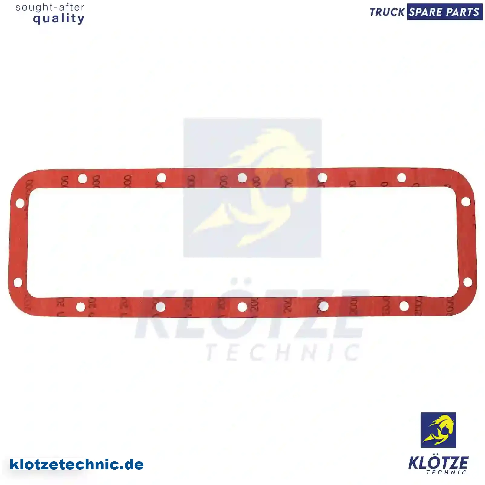 Gasket, side cover, 131166, 1384551, 181383, 371483 || Klötze Technic Spare Part | Engine, Accelerator Pedal, Camshaft, Connecting Rod, Crankcase, Crankshaft, Cylinder Head, Engine Suspension Mountings, Exhaust Manifold, Exhaust Gas Recirculation, Filter Kits, Flywheel Housing, General Overhaul Kits, Engine, Intake Manifold, Oil Cleaner, Oil Cooler, Oil Filter, Oil Pump, Oil Sump, Piston & Liner, Sensor & Switch, Timing Case, Turbocharger, Cooling System, Belt Tensioner, Coolant Filter, Coolant Pipe, Corrosion Prevention Agent, Drive, Expansion Tank, Fan, Intercooler, Monitors & Gauges, Radiator, Thermostat, V-Belt / Timing belt, Water Pump, Fuel System, Electronical Injector Unit, Feed Pump, Fuel Filter, cpl., Fuel Gauge Sender,  Fuel Line, Fuel Pump, Fuel Tank, Injection Line Kit, Injection Pump, Exhaust System, Clutch & Pedal, Gearbox, Propeller Shaft, Axles, Brake System, Hubs & Wheels, Suspension, Leaf Spring, Universal Parts / Accessories, Steering, Electrical System, Cabin