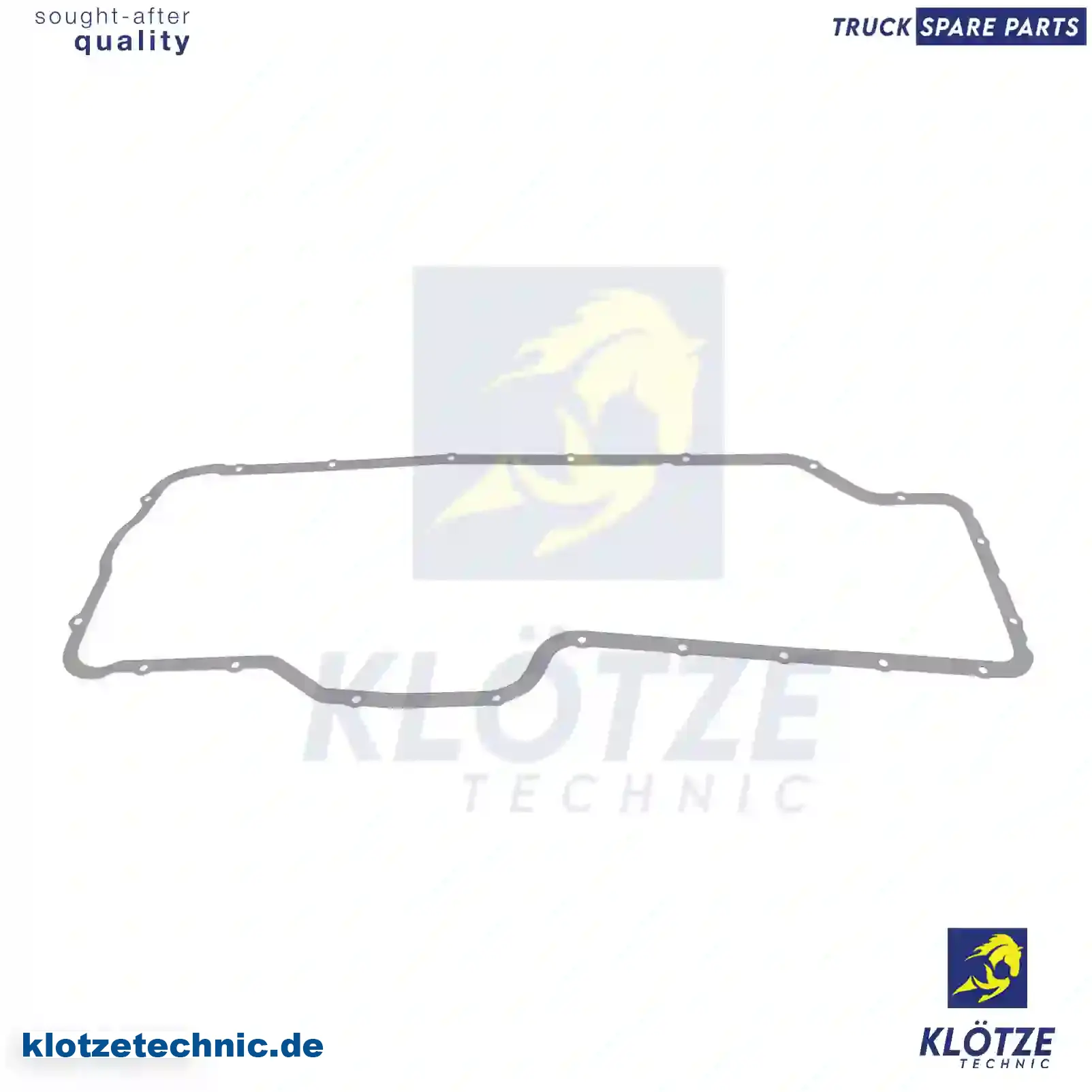 Oil sump gasket, 51059040196 || Klötze Technic Spare Part | Engine, Accelerator Pedal, Camshaft, Connecting Rod, Crankcase, Crankshaft, Cylinder Head, Engine Suspension Mountings, Exhaust Manifold, Exhaust Gas Recirculation, Filter Kits, Flywheel Housing, General Overhaul Kits, Engine, Intake Manifold, Oil Cleaner, Oil Cooler, Oil Filter, Oil Pump, Oil Sump, Piston & Liner, Sensor & Switch, Timing Case, Turbocharger, Cooling System, Belt Tensioner, Coolant Filter, Coolant Pipe, Corrosion Prevention Agent, Drive, Expansion Tank, Fan, Intercooler, Monitors & Gauges, Radiator, Thermostat, V-Belt / Timing belt, Water Pump, Fuel System, Electronical Injector Unit, Feed Pump, Fuel Filter, cpl., Fuel Gauge Sender,  Fuel Line, Fuel Pump, Fuel Tank, Injection Line Kit, Injection Pump, Exhaust System, Clutch & Pedal, Gearbox, Propeller Shaft, Axles, Brake System, Hubs & Wheels, Suspension, Leaf Spring, Universal Parts / Accessories, Steering, Electrical System, Cabin