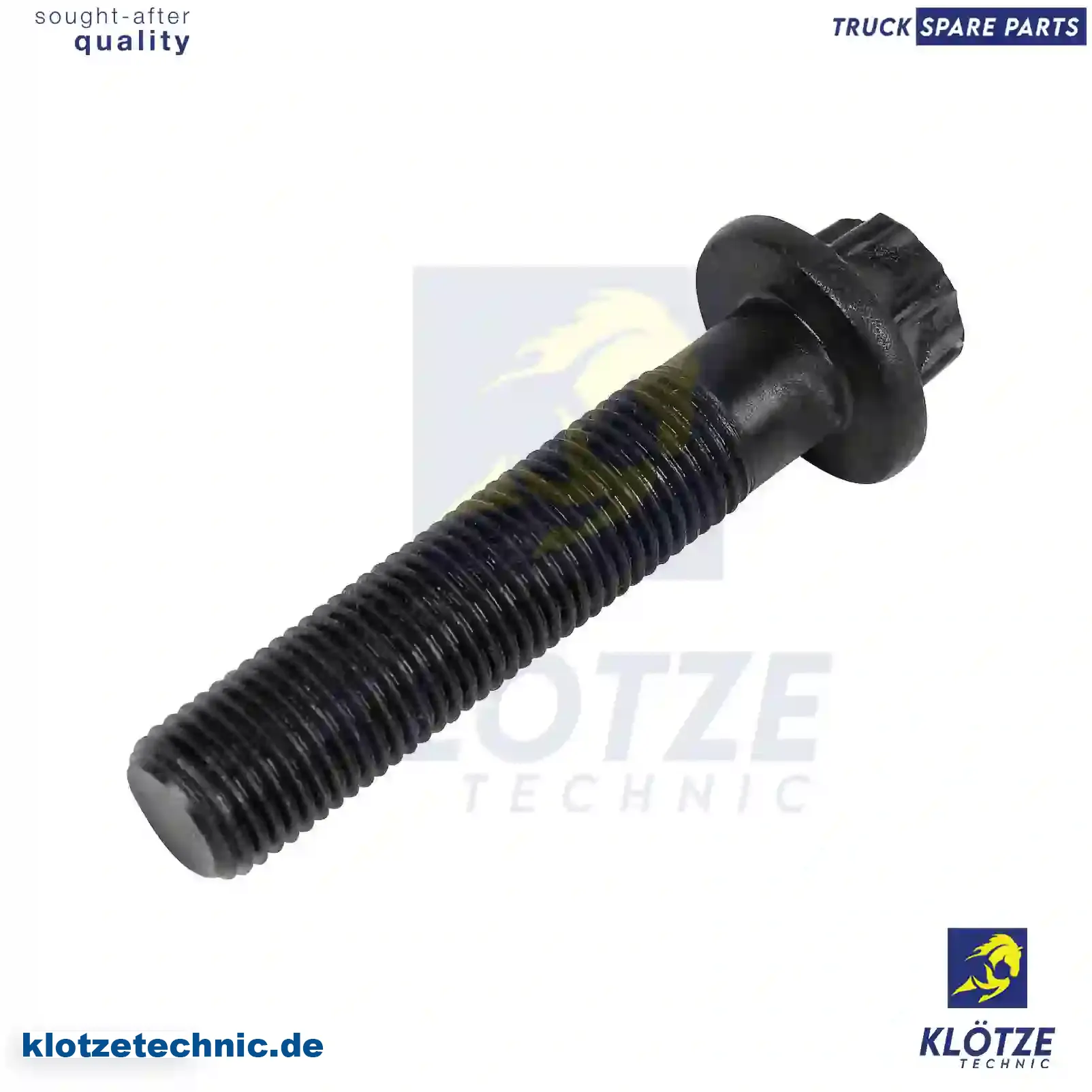 Connecting rod screw, 51904900021, , || Klötze Technic Spare Part | Engine, Accelerator Pedal, Camshaft, Connecting Rod, Crankcase, Crankshaft, Cylinder Head, Engine Suspension Mountings, Exhaust Manifold, Exhaust Gas Recirculation, Filter Kits, Flywheel Housing, General Overhaul Kits, Engine, Intake Manifold, Oil Cleaner, Oil Cooler, Oil Filter, Oil Pump, Oil Sump, Piston & Liner, Sensor & Switch, Timing Case, Turbocharger, Cooling System, Belt Tensioner, Coolant Filter, Coolant Pipe, Corrosion Prevention Agent, Drive, Expansion Tank, Fan, Intercooler, Monitors & Gauges, Radiator, Thermostat, V-Belt / Timing belt, Water Pump, Fuel System, Electronical Injector Unit, Feed Pump, Fuel Filter, cpl., Fuel Gauge Sender,  Fuel Line, Fuel Pump, Fuel Tank, Injection Line Kit, Injection Pump, Exhaust System, Clutch & Pedal, Gearbox, Propeller Shaft, Axles, Brake System, Hubs & Wheels, Suspension, Leaf Spring, Universal Parts / Accessories, Steering, Electrical System, Cabin