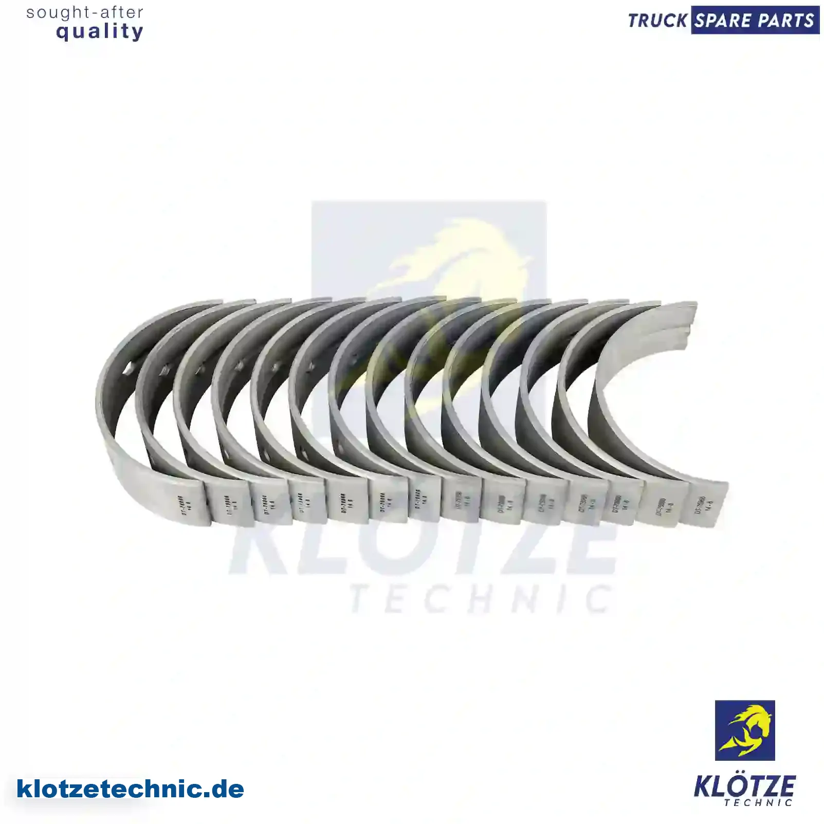 Main bearing kit, 51011136081, 51011136081S || Klötze Technic Spare Part | Engine, Accelerator Pedal, Camshaft, Connecting Rod, Crankcase, Crankshaft, Cylinder Head, Engine Suspension Mountings, Exhaust Manifold, Exhaust Gas Recirculation, Filter Kits, Flywheel Housing, General Overhaul Kits, Engine, Intake Manifold, Oil Cleaner, Oil Cooler, Oil Filter, Oil Pump, Oil Sump, Piston & Liner, Sensor & Switch, Timing Case, Turbocharger, Cooling System, Belt Tensioner, Coolant Filter, Coolant Pipe, Corrosion Prevention Agent, Drive, Expansion Tank, Fan, Intercooler, Monitors & Gauges, Radiator, Thermostat, V-Belt / Timing belt, Water Pump, Fuel System, Electronical Injector Unit, Feed Pump, Fuel Filter, cpl., Fuel Gauge Sender,  Fuel Line, Fuel Pump, Fuel Tank, Injection Line Kit, Injection Pump, Exhaust System, Clutch & Pedal, Gearbox, Propeller Shaft, Axles, Brake System, Hubs & Wheels, Suspension, Leaf Spring, Universal Parts / Accessories, Steering, Electrical System, Cabin