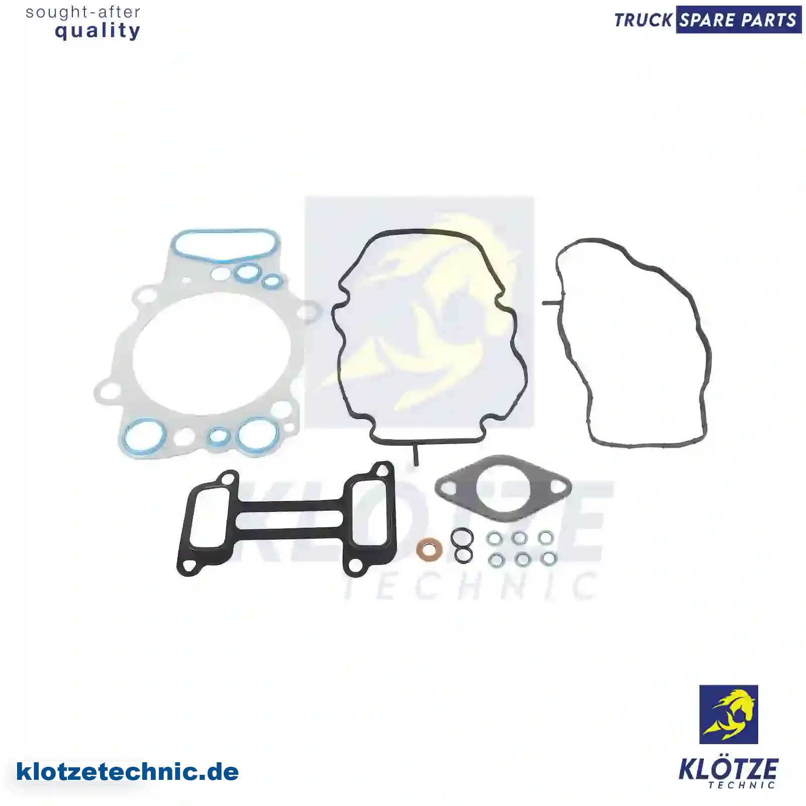 Cylinder head gasket kit, 1765974 || Klötze Technic Spare Part | Engine, Accelerator Pedal, Camshaft, Connecting Rod, Crankcase, Crankshaft, Cylinder Head, Engine Suspension Mountings, Exhaust Manifold, Exhaust Gas Recirculation, Filter Kits, Flywheel Housing, General Overhaul Kits, Engine, Intake Manifold, Oil Cleaner, Oil Cooler, Oil Filter, Oil Pump, Oil Sump, Piston & Liner, Sensor & Switch, Timing Case, Turbocharger, Cooling System, Belt Tensioner, Coolant Filter, Coolant Pipe, Corrosion Prevention Agent, Drive, Expansion Tank, Fan, Intercooler, Monitors & Gauges, Radiator, Thermostat, V-Belt / Timing belt, Water Pump, Fuel System, Electronical Injector Unit, Feed Pump, Fuel Filter, cpl., Fuel Gauge Sender,  Fuel Line, Fuel Pump, Fuel Tank, Injection Line Kit, Injection Pump, Exhaust System, Clutch & Pedal, Gearbox, Propeller Shaft, Axles, Brake System, Hubs & Wheels, Suspension, Leaf Spring, Universal Parts / Accessories, Steering, Electrical System, Cabin