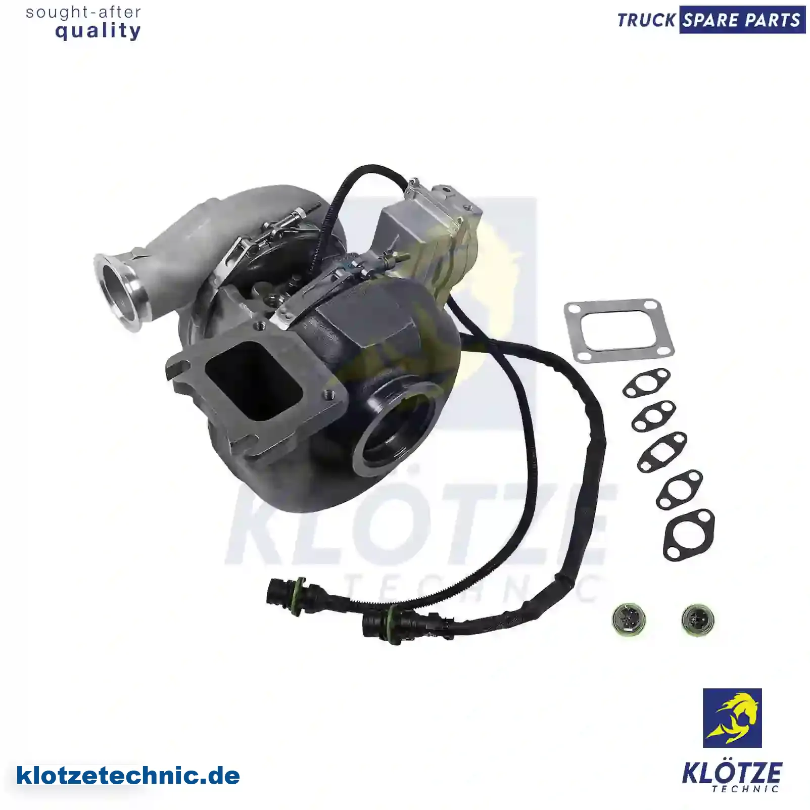 Turbocharger, with gasket kit, 21058904, 21178113, 21358890, 21595176, 21675492, 85003154, 85003236, 85013024, 85013350 || Klötze Technic Spare Part | Engine, Accelerator Pedal, Camshaft, Connecting Rod, Crankcase, Crankshaft, Cylinder Head, Engine Suspension Mountings, Exhaust Manifold, Exhaust Gas Recirculation, Filter Kits, Flywheel Housing, General Overhaul Kits, Engine, Intake Manifold, Oil Cleaner, Oil Cooler, Oil Filter, Oil Pump, Oil Sump, Piston & Liner, Sensor & Switch, Timing Case, Turbocharger, Cooling System, Belt Tensioner, Coolant Filter, Coolant Pipe, Corrosion Prevention Agent, Drive, Expansion Tank, Fan, Intercooler, Monitors & Gauges, Radiator, Thermostat, V-Belt / Timing belt, Water Pump, Fuel System, Electronical Injector Unit, Feed Pump, Fuel Filter, cpl., Fuel Gauge Sender,  Fuel Line, Fuel Pump, Fuel Tank, Injection Line Kit, Injection Pump, Exhaust System, Clutch & Pedal, Gearbox, Propeller Shaft, Axles, Brake System, Hubs & Wheels, Suspension, Leaf Spring, Universal Parts / Accessories, Steering, Electrical System, Cabin