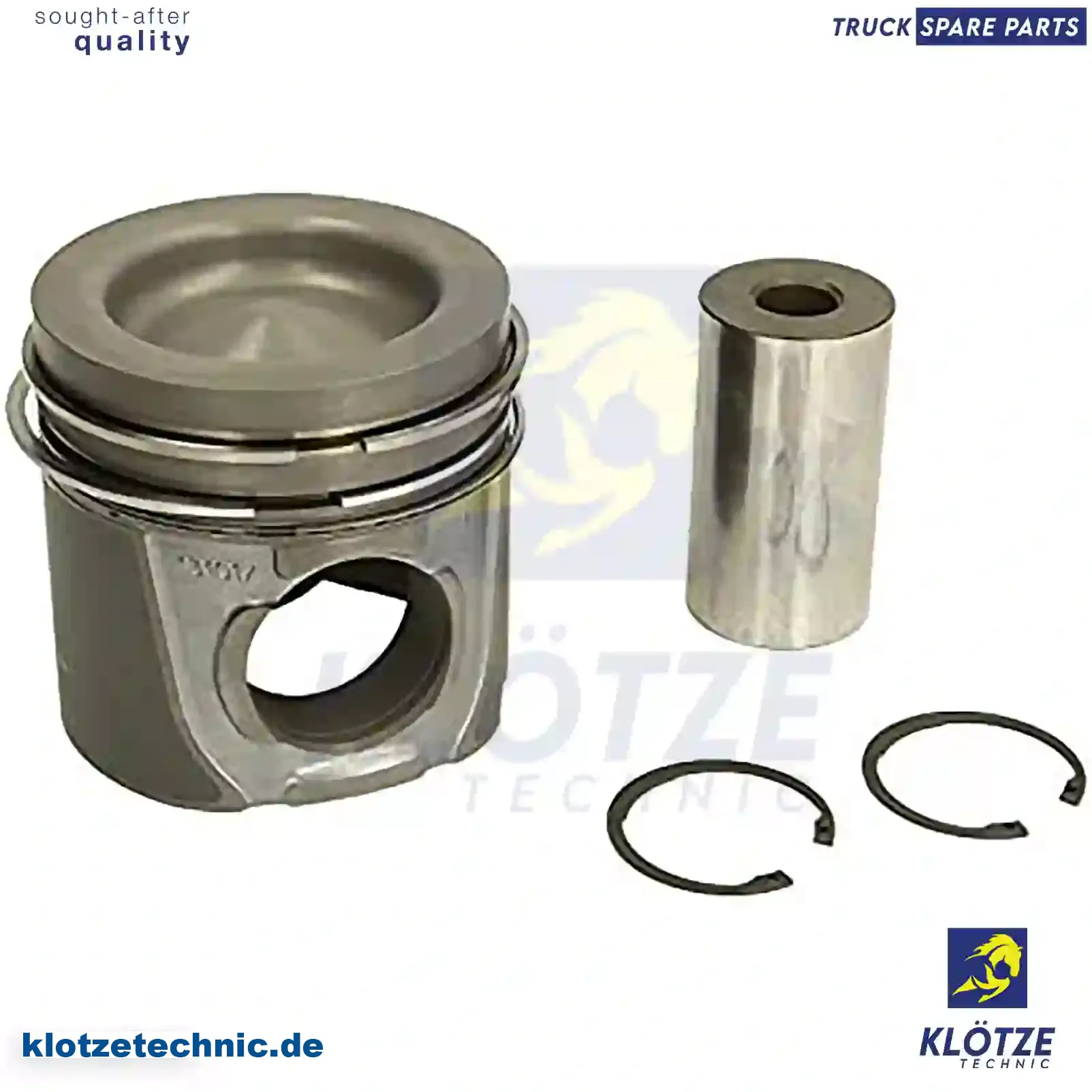 Piston, complete with ringsKT01151, 21309212 || Klötze Technic Spare Part | Engine, Accelerator Pedal, Camshaft, Connecting Rod, Crankcase, Crankshaft, Cylinder Head, Engine Suspension Mountings, Exhaust Manifold, Exhaust Gas Recirculation, Filter Kits, Flywheel Housing, General Overhaul Kits, Engine, Intake Manifold, Oil Cleaner, Oil Cooler, Oil Filter, Oil Pump, Oil Sump, Piston & Liner, Sensor & Switch, Timing Case, Turbocharger, Cooling System, Belt Tensioner, Coolant Filter, Coolant Pipe, Corrosion Prevention Agent, Drive, Expansion Tank, Fan, Intercooler, Monitors & Gauges, Radiator, Thermostat, V-Belt / Timing belt, Water Pump, Fuel System, Electronical Injector Unit, Feed Pump, Fuel Filter, cpl., Fuel Gauge Sender,  Fuel Line, Fuel Pump, Fuel Tank, Injection Line Kit, Injection Pump, Exhaust System, Clutch & Pedal, Gearbox, Propeller Shaft, Axles, Brake System, Hubs & Wheels, Suspension, Leaf Spring, Universal Parts / Accessories, Steering, Electrical System, Cabin