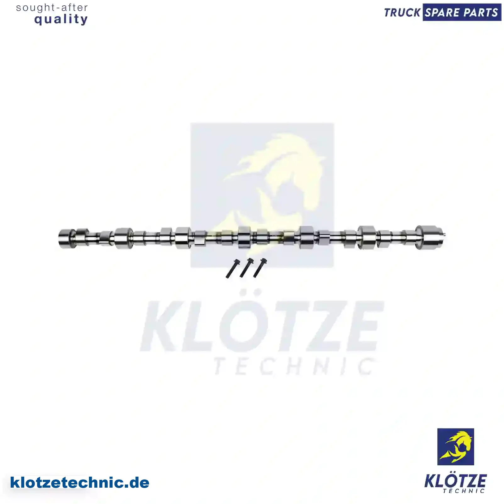 Camshaft, 468723, 478750, 479620, 8193727 || Klötze Technic Spare Part | Engine, Accelerator Pedal, Camshaft, Connecting Rod, Crankcase, Crankshaft, Cylinder Head, Engine Suspension Mountings, Exhaust Manifold, Exhaust Gas Recirculation, Filter Kits, Flywheel Housing, General Overhaul Kits, Engine, Intake Manifold, Oil Cleaner, Oil Cooler, Oil Filter, Oil Pump, Oil Sump, Piston & Liner, Sensor & Switch, Timing Case, Turbocharger, Cooling System, Belt Tensioner, Coolant Filter, Coolant Pipe, Corrosion Prevention Agent, Drive, Expansion Tank, Fan, Intercooler, Monitors & Gauges, Radiator, Thermostat, V-Belt / Timing belt, Water Pump, Fuel System, Electronical Injector Unit, Feed Pump, Fuel Filter, cpl., Fuel Gauge Sender,  Fuel Line, Fuel Pump, Fuel Tank, Injection Line Kit, Injection Pump, Exhaust System, Clutch & Pedal, Gearbox, Propeller Shaft, Axles, Brake System, Hubs & Wheels, Suspension, Leaf Spring, Universal Parts / Accessories, Steering, Electrical System, Cabin