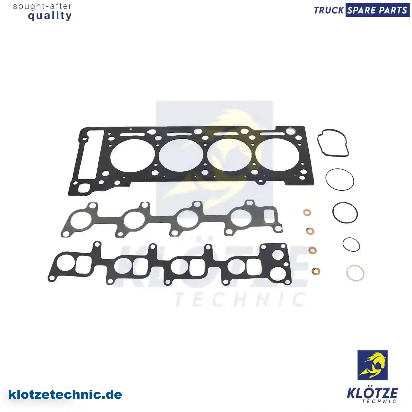 Cylinder head gasket kit, 6110100605, 6110101020, 6110104520 || Klötze Technic Spare Part | Engine, Accelerator Pedal, Camshaft, Connecting Rod, Crankcase, Crankshaft, Cylinder Head, Engine Suspension Mountings, Exhaust Manifold, Exhaust Gas Recirculation, Filter Kits, Flywheel Housing, General Overhaul Kits, Engine, Intake Manifold, Oil Cleaner, Oil Cooler, Oil Filter, Oil Pump, Oil Sump, Piston & Liner, Sensor & Switch, Timing Case, Turbocharger, Cooling System, Belt Tensioner, Coolant Filter, Coolant Pipe, Corrosion Prevention Agent, Drive, Expansion Tank, Fan, Intercooler, Monitors & Gauges, Radiator, Thermostat, V-Belt / Timing belt, Water Pump, Fuel System, Electronical Injector Unit, Feed Pump, Fuel Filter, cpl., Fuel Gauge Sender,  Fuel Line, Fuel Pump, Fuel Tank, Injection Line Kit, Injection Pump, Exhaust System, Clutch & Pedal, Gearbox, Propeller Shaft, Axles, Brake System, Hubs & Wheels, Suspension, Leaf Spring, Universal Parts / Accessories, Steering, Electrical System, Cabin