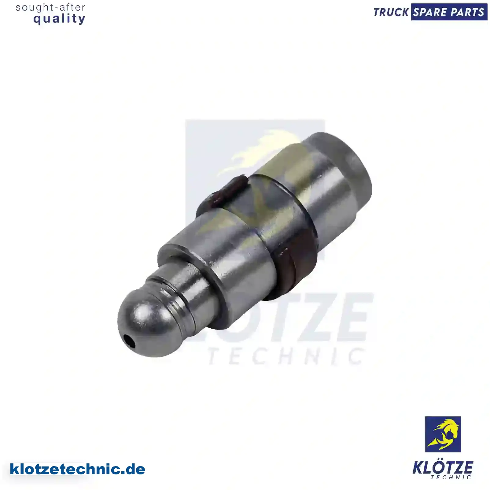 Valve tappet, BL18T1007040, 9464396380, 9632372480, 9636848480, 9637858380, 094253, 46767972, 93161686, 14580-R9G-0030, 9464396380, 9632372480, 1336545, 1336545SK1, 6420500080, 6680500180, MN982505, 13234-00Q0A, 094242, 094251, 094252, 094253, 9464396380, 9632372480, 9636848480, 9637858380, 06J109423, 6420500180, 6650501025, 12891-67G01-000, SU001-00558, 31251885, 8670047, 022109423A, 022109423C, 06J109423 || Klötze Technic Spare Part | Engine, Accelerator Pedal, Camshaft, Connecting Rod, Crankcase, Crankshaft, Cylinder Head, Engine Suspension Mountings, Exhaust Manifold, Exhaust Gas Recirculation, Filter Kits, Flywheel Housing, General Overhaul Kits, Engine, Intake Manifold, Oil Cleaner, Oil Cooler, Oil Filter, Oil Pump, Oil Sump, Piston & Liner, Sensor & Switch, Timing Case, Turbocharger, Cooling System, Belt Tensioner, Coolant Filter, Coolant Pipe, Corrosion Prevention Agent, Drive, Expansion Tank, Fan, Intercooler, Monitors & Gauges, Radiator, Thermostat, V-Belt / Timing belt, Water Pump, Fuel System, Electronical Injector Unit, Feed Pump, Fuel Filter, cpl., Fuel Gauge Sender,  Fuel Line, Fuel Pump, Fuel Tank, Injection Line Kit, Injection Pump, Exhaust System, Clutch & Pedal, Gearbox, Propeller Shaft, Axles, Brake System, Hubs & Wheels, Suspension, Leaf Spring, Universal Parts / Accessories, Steering, Electrical System, Cabin