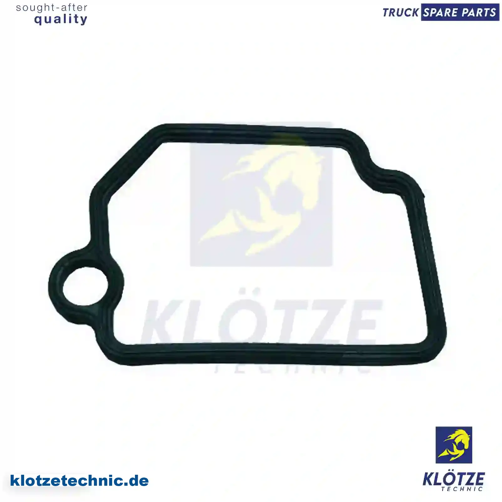 Gasket, cylinder head cover, 180480 || Klötze Technic Spare Part | Engine, Accelerator Pedal, Camshaft, Connecting Rod, Crankcase, Crankshaft, Cylinder Head, Engine Suspension Mountings, Exhaust Manifold, Exhaust Gas Recirculation, Filter Kits, Flywheel Housing, General Overhaul Kits, Engine, Intake Manifold, Oil Cleaner, Oil Cooler, Oil Filter, Oil Pump, Oil Sump, Piston & Liner, Sensor & Switch, Timing Case, Turbocharger, Cooling System, Belt Tensioner, Coolant Filter, Coolant Pipe, Corrosion Prevention Agent, Drive, Expansion Tank, Fan, Intercooler, Monitors & Gauges, Radiator, Thermostat, V-Belt / Timing belt, Water Pump, Fuel System, Electronical Injector Unit, Feed Pump, Fuel Filter, cpl., Fuel Gauge Sender,  Fuel Line, Fuel Pump, Fuel Tank, Injection Line Kit, Injection Pump, Exhaust System, Clutch & Pedal, Gearbox, Propeller Shaft, Axles, Brake System, Hubs & Wheels, Suspension, Leaf Spring, Universal Parts / Accessories, Steering, Electrical System, Cabin