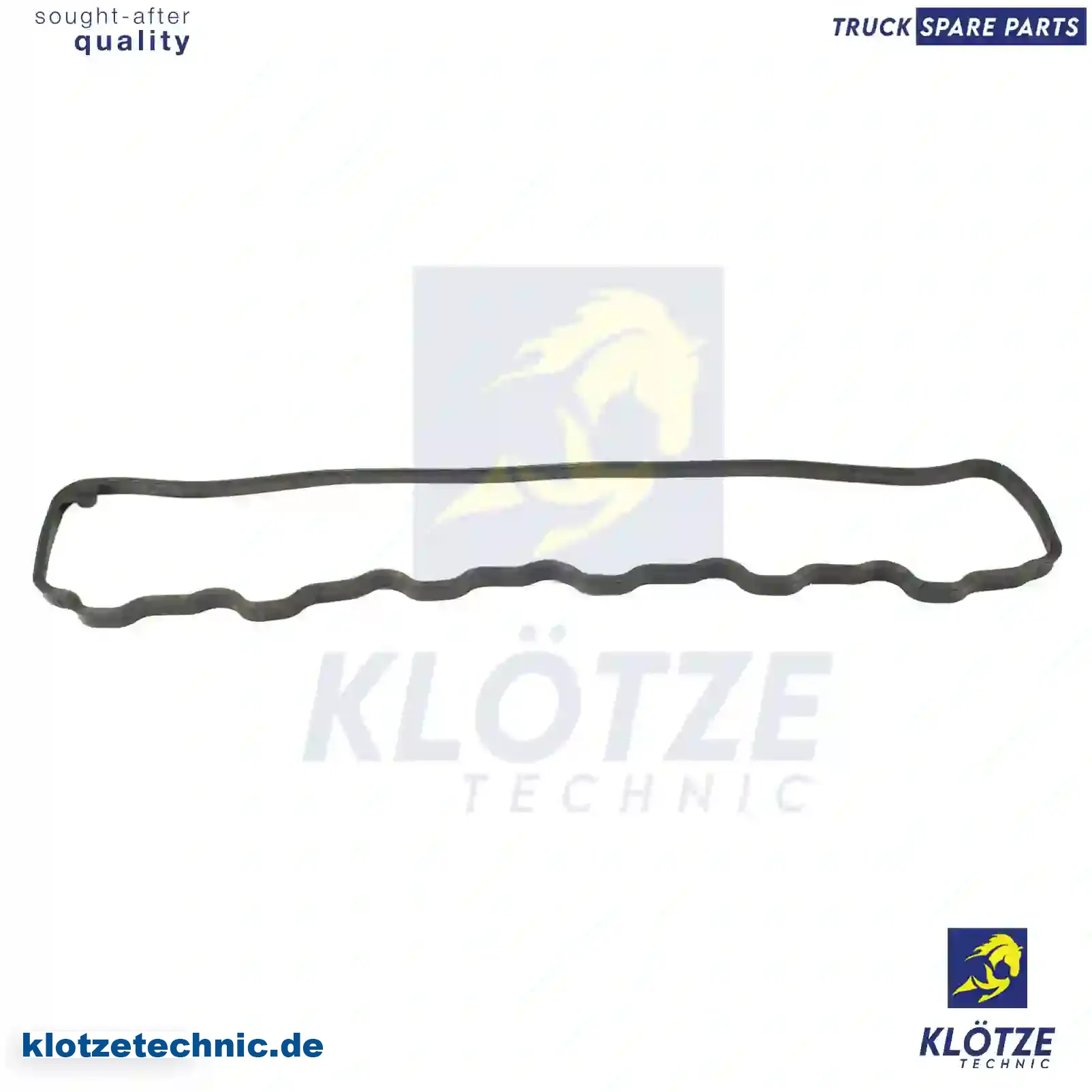 Gasket, cylinder head cover, 0000160521, 0000160521, ZG01184-0008 || Klötze Technic Spare Part | Engine, Accelerator Pedal, Camshaft, Connecting Rod, Crankcase, Crankshaft, Cylinder Head, Engine Suspension Mountings, Exhaust Manifold, Exhaust Gas Recirculation, Filter Kits, Flywheel Housing, General Overhaul Kits, Engine, Intake Manifold, Oil Cleaner, Oil Cooler, Oil Filter, Oil Pump, Oil Sump, Piston & Liner, Sensor & Switch, Timing Case, Turbocharger, Cooling System, Belt Tensioner, Coolant Filter, Coolant Pipe, Corrosion Prevention Agent, Drive, Expansion Tank, Fan, Intercooler, Monitors & Gauges, Radiator, Thermostat, V-Belt / Timing belt, Water Pump, Fuel System, Electronical Injector Unit, Feed Pump, Fuel Filter, cpl., Fuel Gauge Sender,  Fuel Line, Fuel Pump, Fuel Tank, Injection Line Kit, Injection Pump, Exhaust System, Clutch & Pedal, Gearbox, Propeller Shaft, Axles, Brake System, Hubs & Wheels, Suspension, Leaf Spring, Universal Parts / Accessories, Steering, Electrical System, Cabin