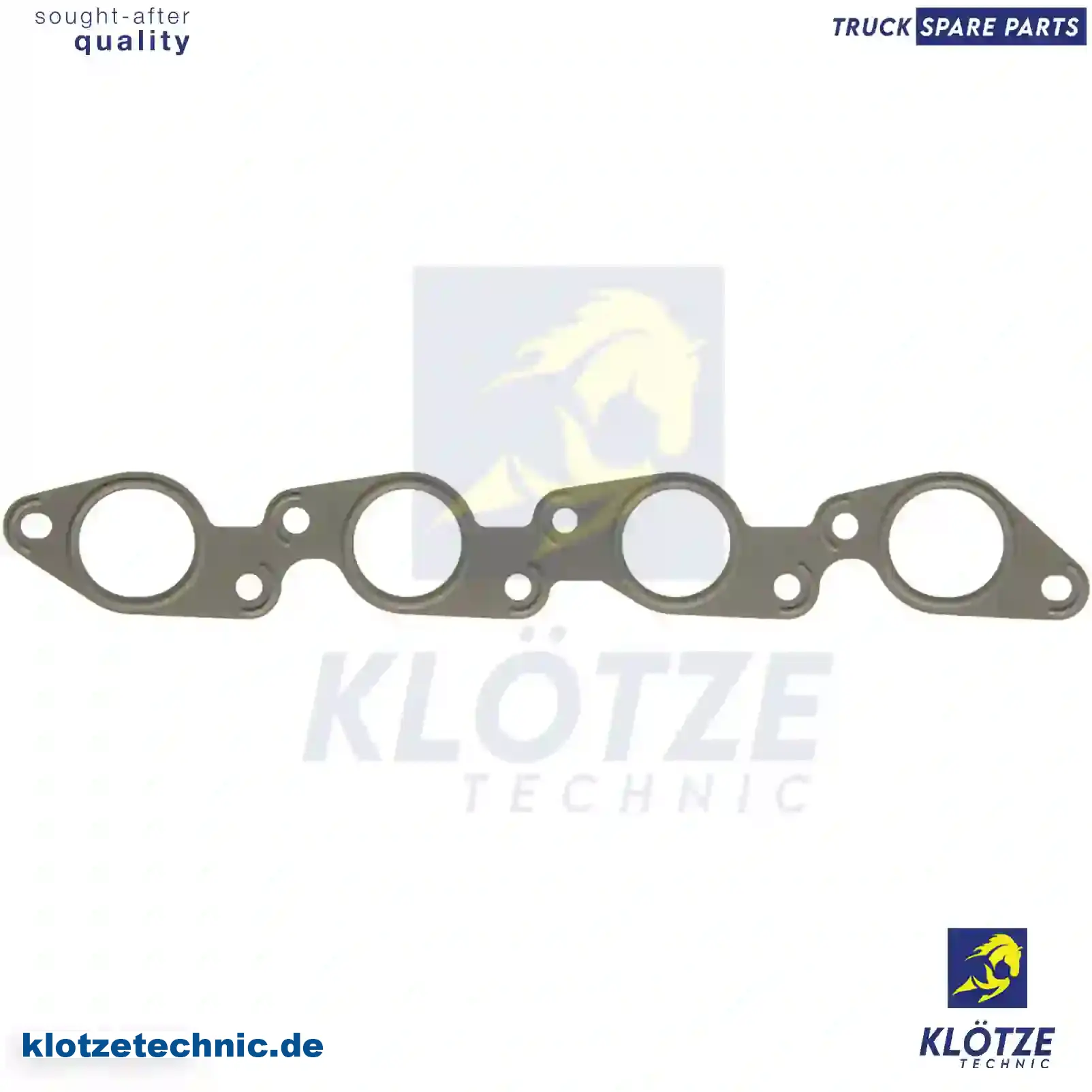 Gasket, exhaust manifold, 6011420280 || Klötze Technic Spare Part | Engine, Accelerator Pedal, Camshaft, Connecting Rod, Crankcase, Crankshaft, Cylinder Head, Engine Suspension Mountings, Exhaust Manifold, Exhaust Gas Recirculation, Filter Kits, Flywheel Housing, General Overhaul Kits, Engine, Intake Manifold, Oil Cleaner, Oil Cooler, Oil Filter, Oil Pump, Oil Sump, Piston & Liner, Sensor & Switch, Timing Case, Turbocharger, Cooling System, Belt Tensioner, Coolant Filter, Coolant Pipe, Corrosion Prevention Agent, Drive, Expansion Tank, Fan, Intercooler, Monitors & Gauges, Radiator, Thermostat, V-Belt / Timing belt, Water Pump, Fuel System, Electronical Injector Unit, Feed Pump, Fuel Filter, cpl., Fuel Gauge Sender,  Fuel Line, Fuel Pump, Fuel Tank, Injection Line Kit, Injection Pump, Exhaust System, Clutch & Pedal, Gearbox, Propeller Shaft, Axles, Brake System, Hubs & Wheels, Suspension, Leaf Spring, Universal Parts / Accessories, Steering, Electrical System, Cabin