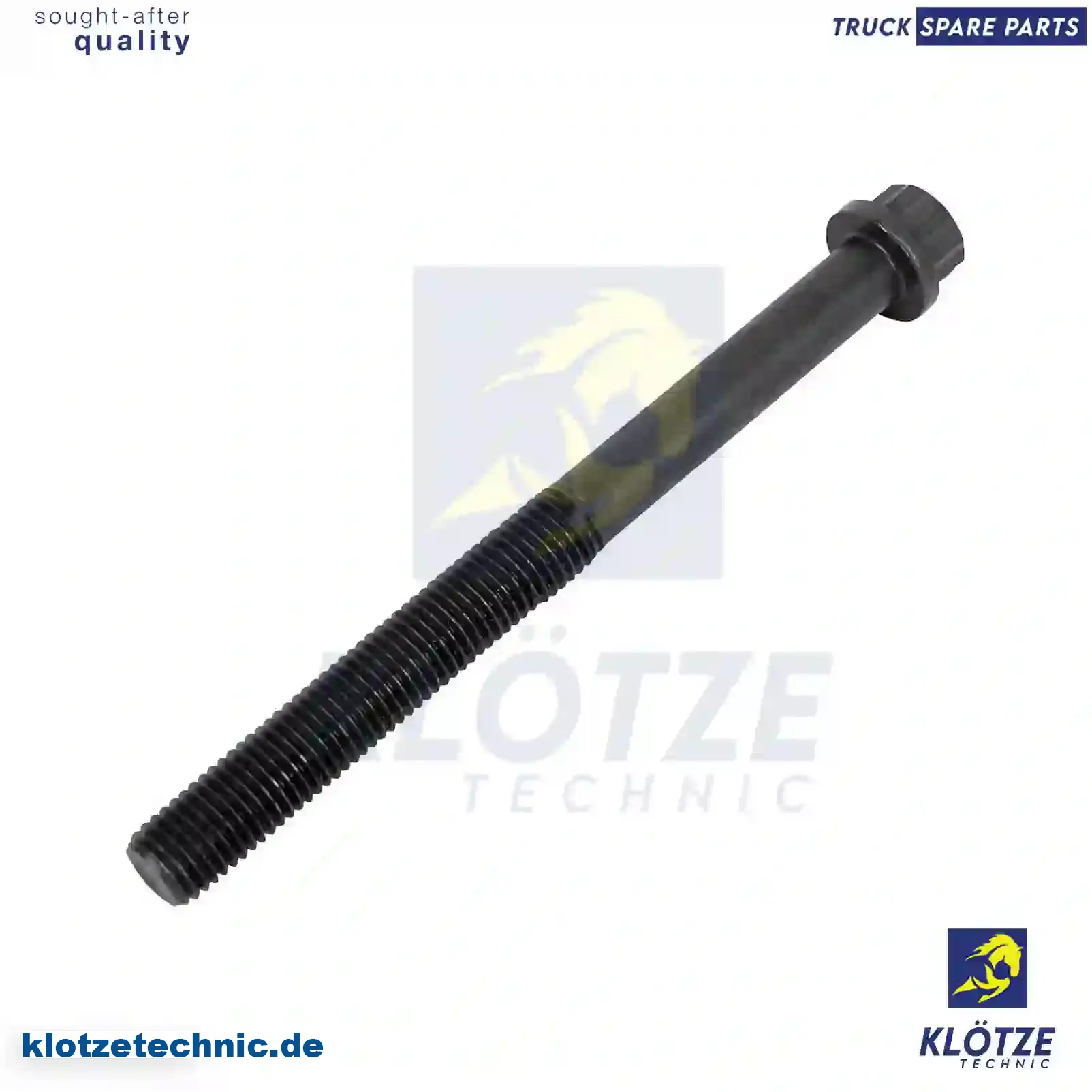 Cylinder head screw, 4039900701, 4229900401, ZG01068-0008 || Klötze Technic Spare Part | Engine, Accelerator Pedal, Camshaft, Connecting Rod, Crankcase, Crankshaft, Cylinder Head, Engine Suspension Mountings, Exhaust Manifold, Exhaust Gas Recirculation, Filter Kits, Flywheel Housing, General Overhaul Kits, Engine, Intake Manifold, Oil Cleaner, Oil Cooler, Oil Filter, Oil Pump, Oil Sump, Piston & Liner, Sensor & Switch, Timing Case, Turbocharger, Cooling System, Belt Tensioner, Coolant Filter, Coolant Pipe, Corrosion Prevention Agent, Drive, Expansion Tank, Fan, Intercooler, Monitors & Gauges, Radiator, Thermostat, V-Belt / Timing belt, Water Pump, Fuel System, Electronical Injector Unit, Feed Pump, Fuel Filter, cpl., Fuel Gauge Sender,  Fuel Line, Fuel Pump, Fuel Tank, Injection Line Kit, Injection Pump, Exhaust System, Clutch & Pedal, Gearbox, Propeller Shaft, Axles, Brake System, Hubs & Wheels, Suspension, Leaf Spring, Universal Parts / Accessories, Steering, Electrical System, Cabin